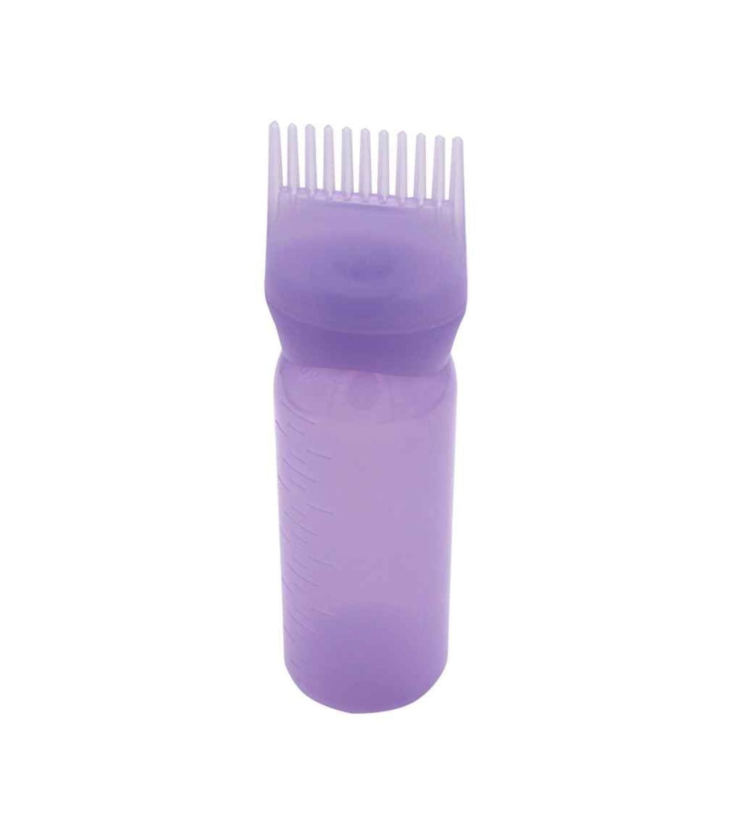 KODAA New Hair Dyeing Oil Treatment Shampoo Cream Oil Bottle Coloring Applicator Brush Dispensing Tooltip 120ML Purple - Buy Online on GoSupps.com