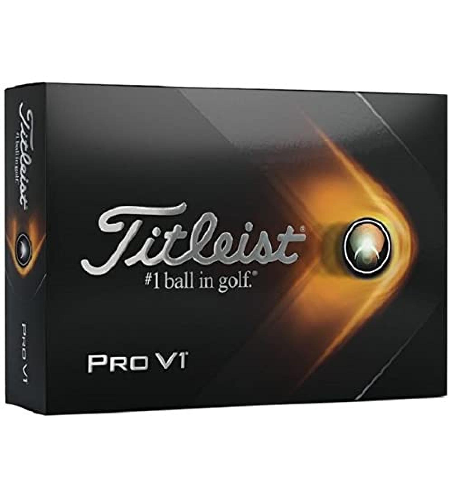 Titleist Men's Pro V1 High Number Golf Balls - Premium Performance | International Shipping Available - Buy Online on GoSupps.com