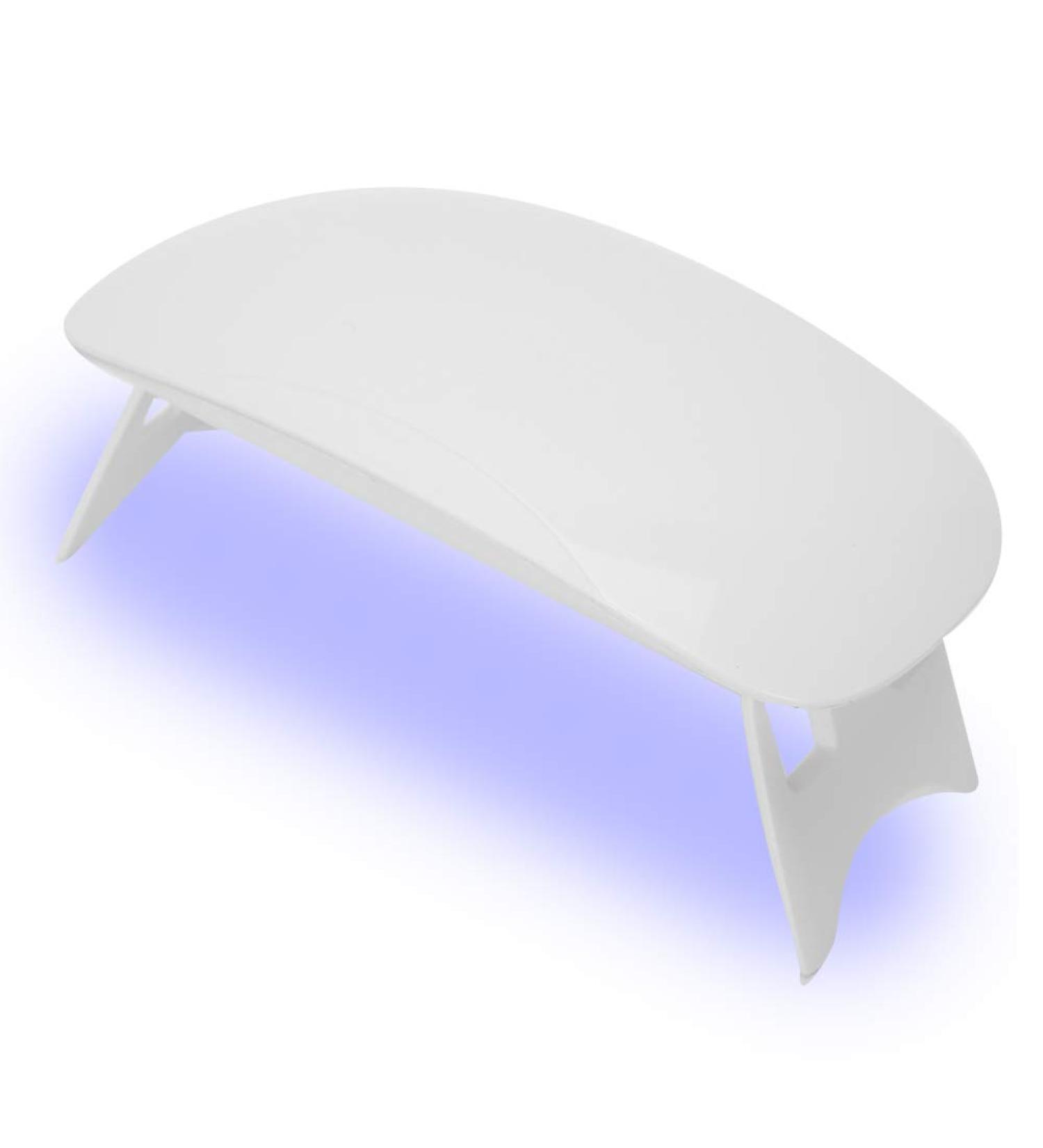 6W LED/UV Nail Dryer Lamp | Quick Dry Manicure & Pedicure Tool for Gel Nail Polish | Mini Portable Nail Dryer - Buy Online on GoSupps.com