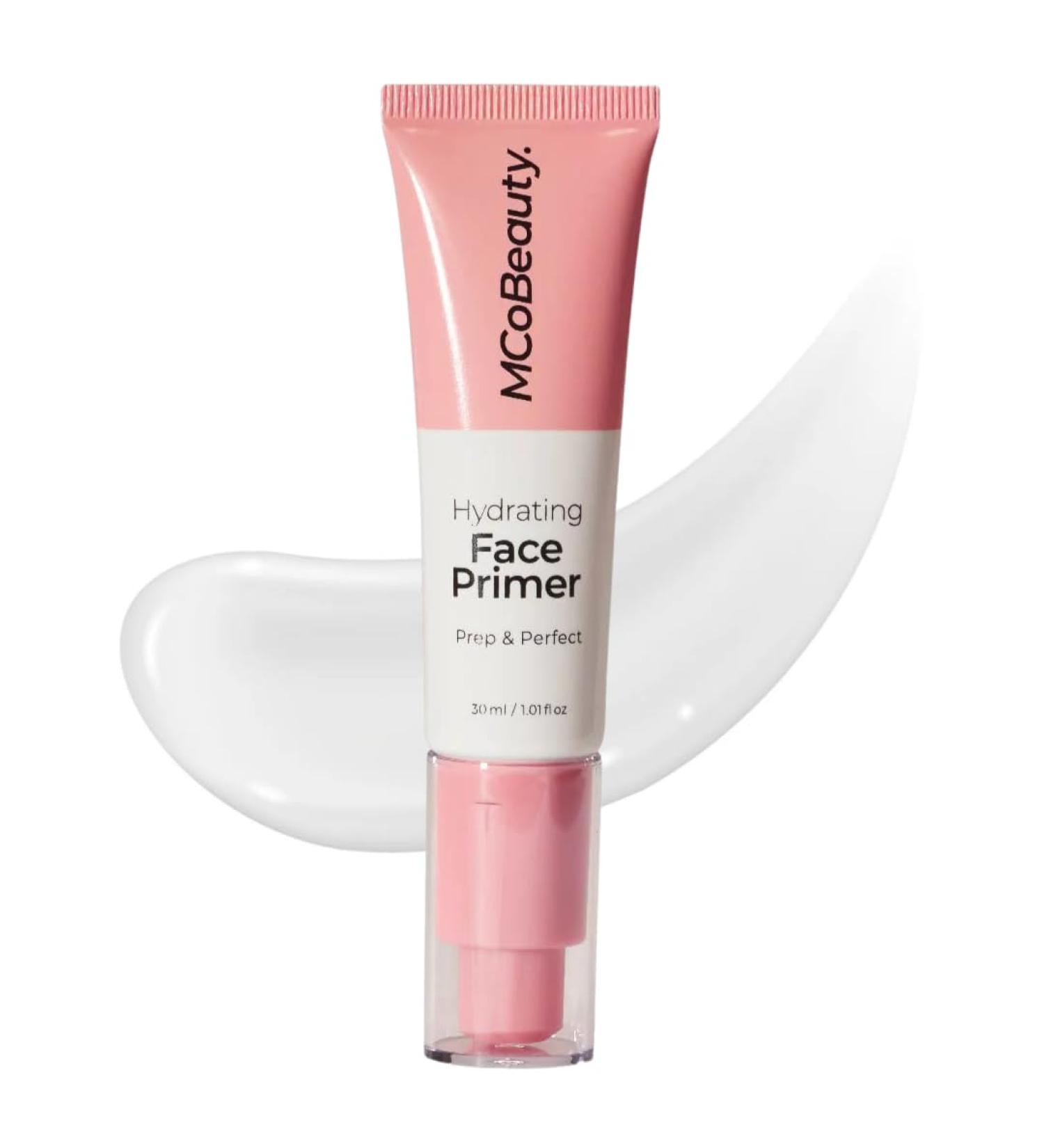 MCoBeauty Hydrating Primer Makeup - Water-Based Oil-Free Gel Primer for Smooth Application - Helps Reduce the Appearance of Dryness Before Makeup - Face Make-up - 30ml - Buy Online on GoSupps.com