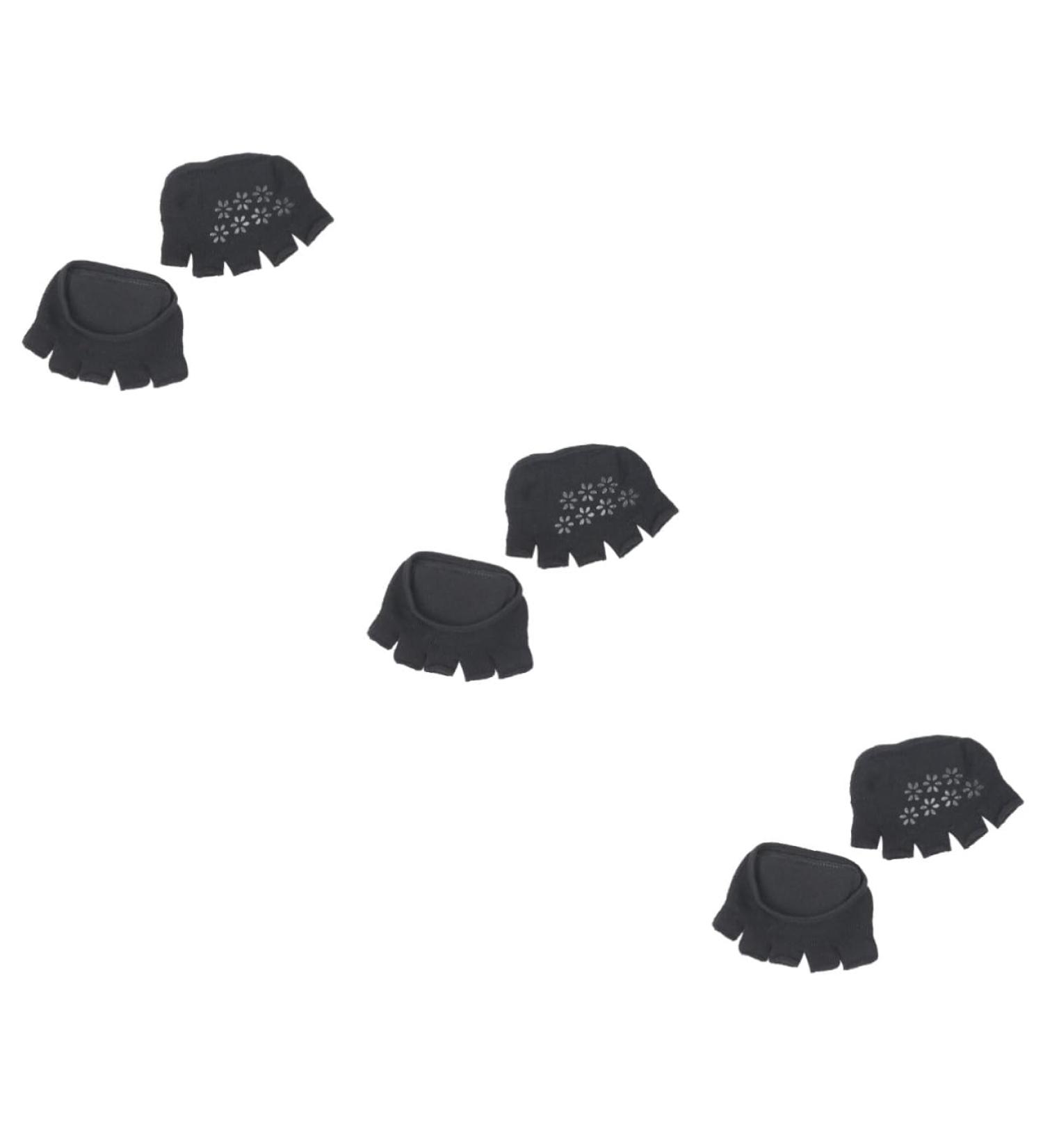 FOMIYES 3 Pairs Forefoot Pads for Women - Comfortable High Heels Toe Covers & Metatarsal Sleeves - Thin Breathable Socks for Pain Relief - Buy Online on GoSupps.com