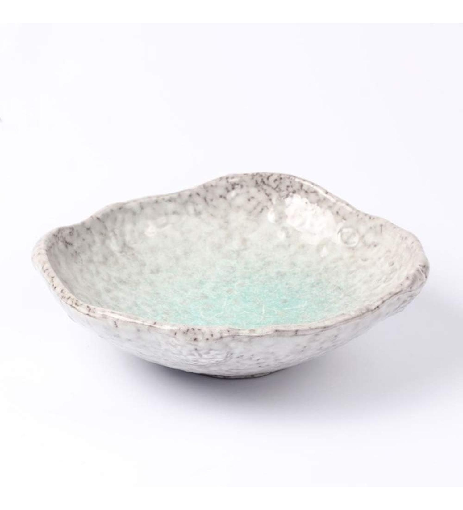 Snack Dip Bowls Dishware Japanese Ceramic Bowl Large Bowl of Pasta Bowl Soup Bowl Creative Stoneware Shaped Salad Cereal Bowl Mixed Dessert Bowl Compatible with Kitchen Restaurant Gifts - Buy Online on GoSupps.com