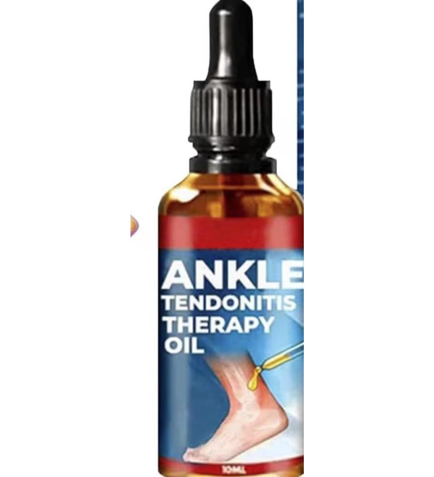 Ankle Tendonitis Relief Oil - Foot & Ankle Massage Oil for Sore Joints & Stiffness | Deswells 1 Piece - Buy Online on GoSupps.com