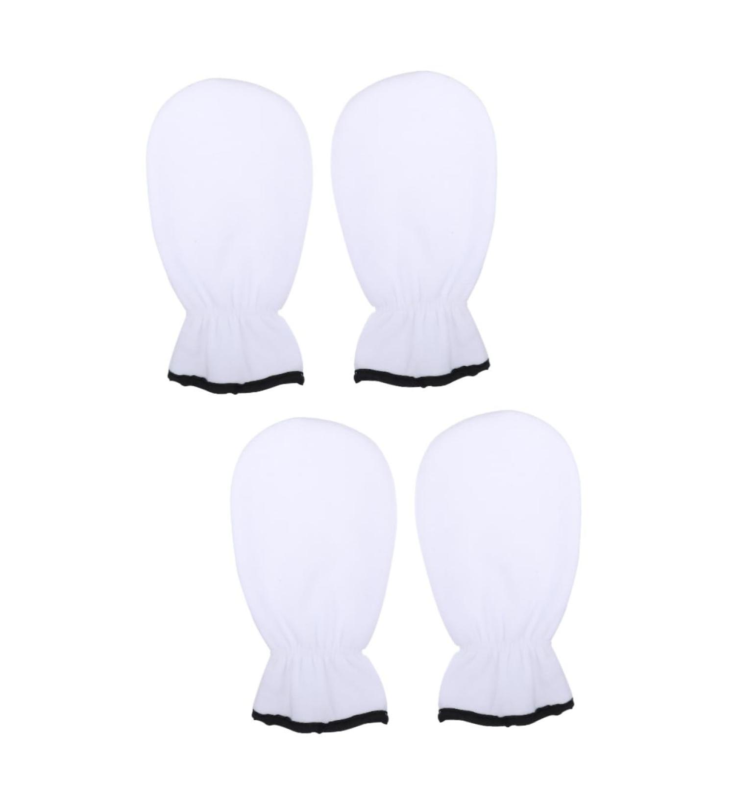 FOMIYES 2 Pairs Exfoliating Hand Mask Exfoliating Gloves Dry Hands Lotion Womens Glove Dry Hands Gloves Hand Exfoliation Gloves Gel Hand Gloves Fingerless White Polyester Care Bag Miss - Buy Online on GoSupps.com