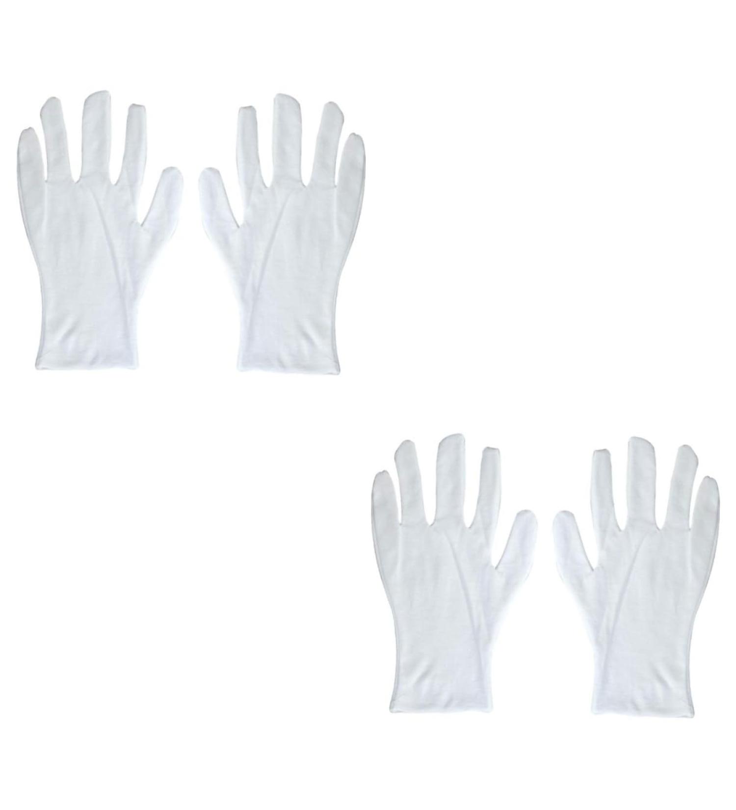 FRCOLOR 12 Pairs Cotton Gloves Factory Gloves Cotton Gloves Work White Extend - Buy Online on GoSupps.com