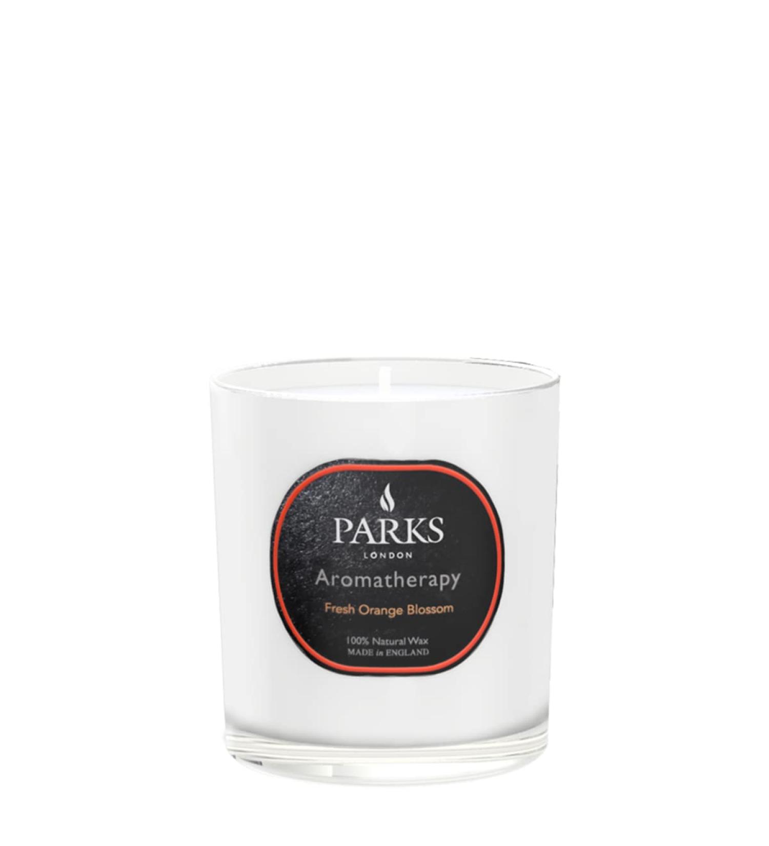Parks London Aromatherapy Fresh Orange Blossom Scented Candle 220g - Premium International Shipping - Buy Online on GoSupps.com
