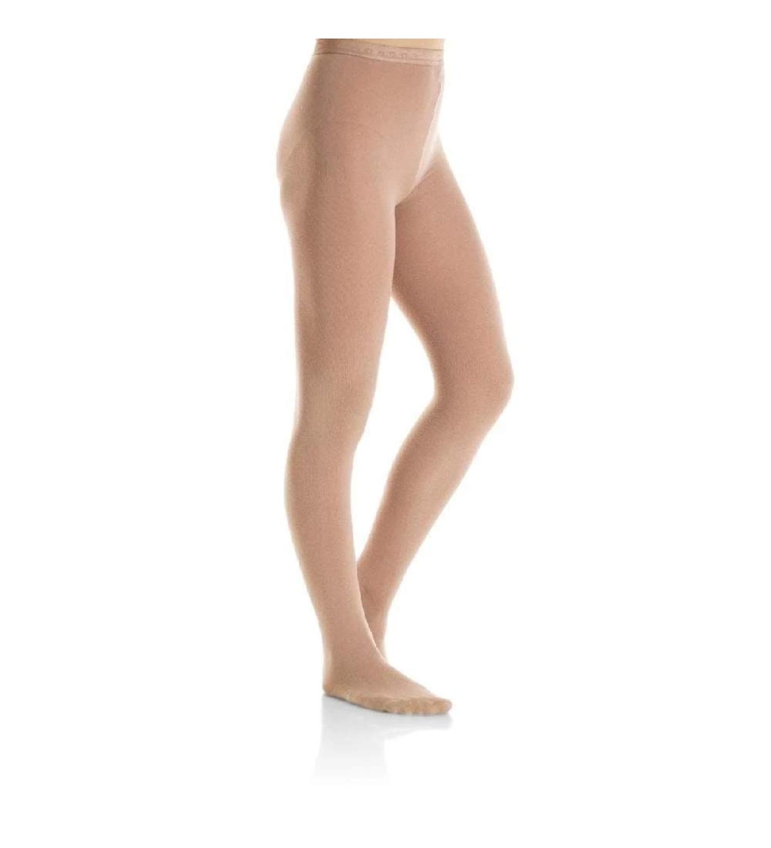 Mondor 3301 Bamboo Footed Ice Skating Tights Caramel Large-X-Large