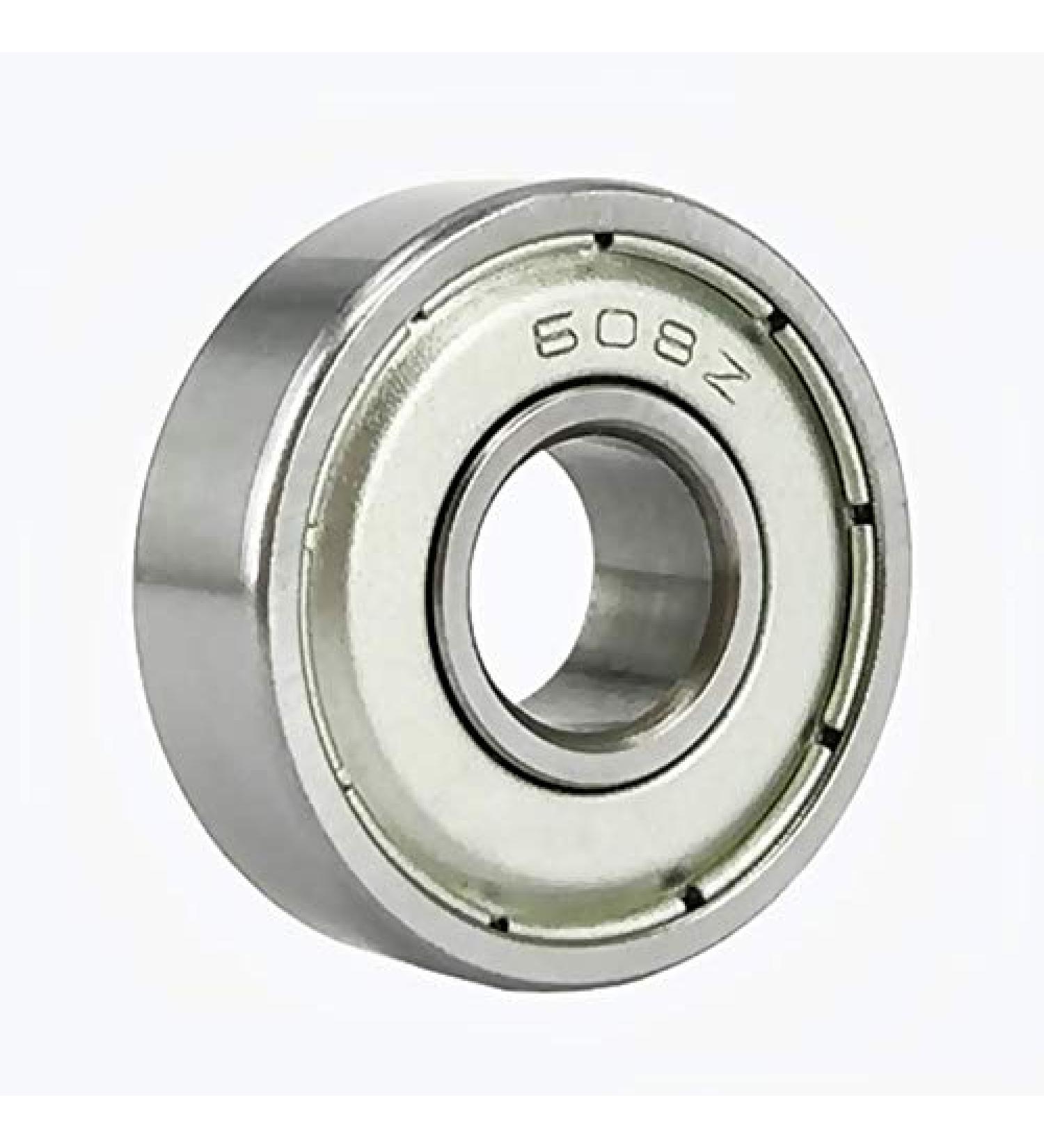 8 pcs 608-ZZ Skateboard Bearings 8x22x7mm - Double Shielded for Roller Skateboard Longboard Motors 3D Printer Fidget Spinners - Buy Online on GoSupps.com