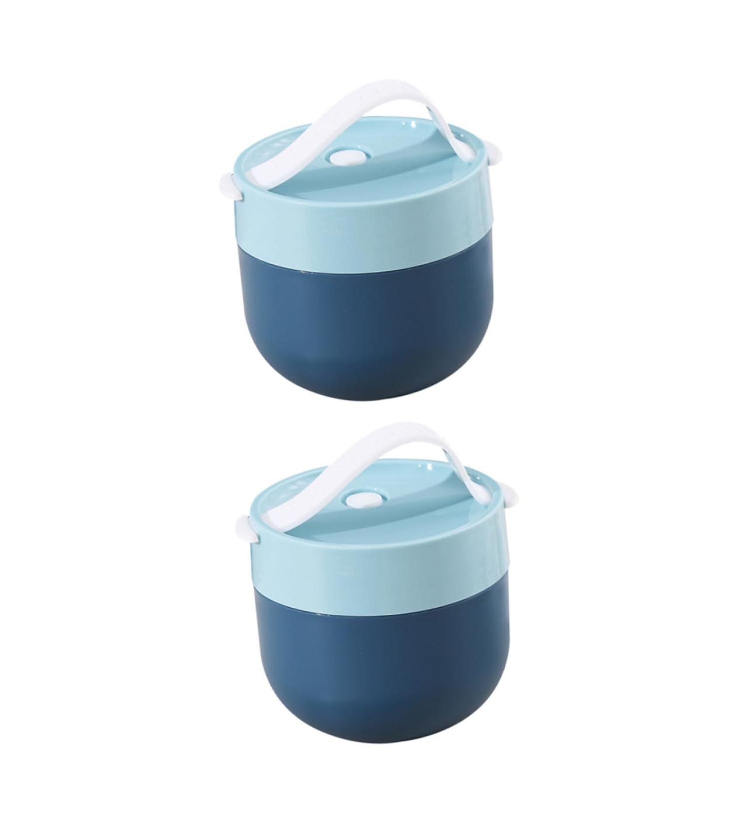 CIYODO 1 Set Soup Cup Soup Bowl Containers for Food Tea Cup Lunch Flask Porridge Jar Milk Cup With Cover - Buy Online on GoSupps.com