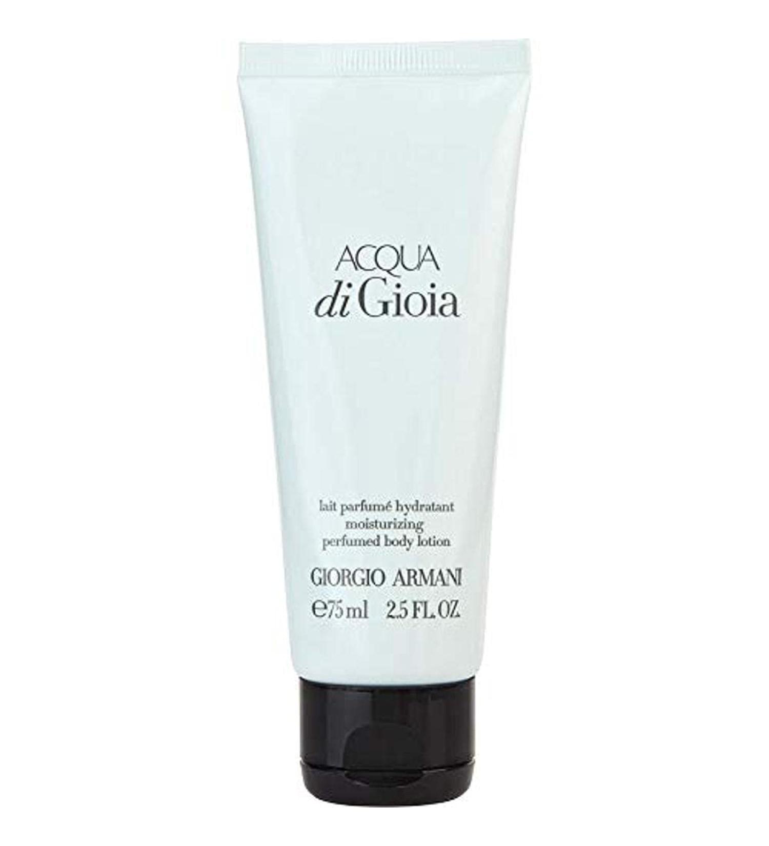 Armani Acqua Di Gioia Women Body Lotion Tube  2.5 Ounce