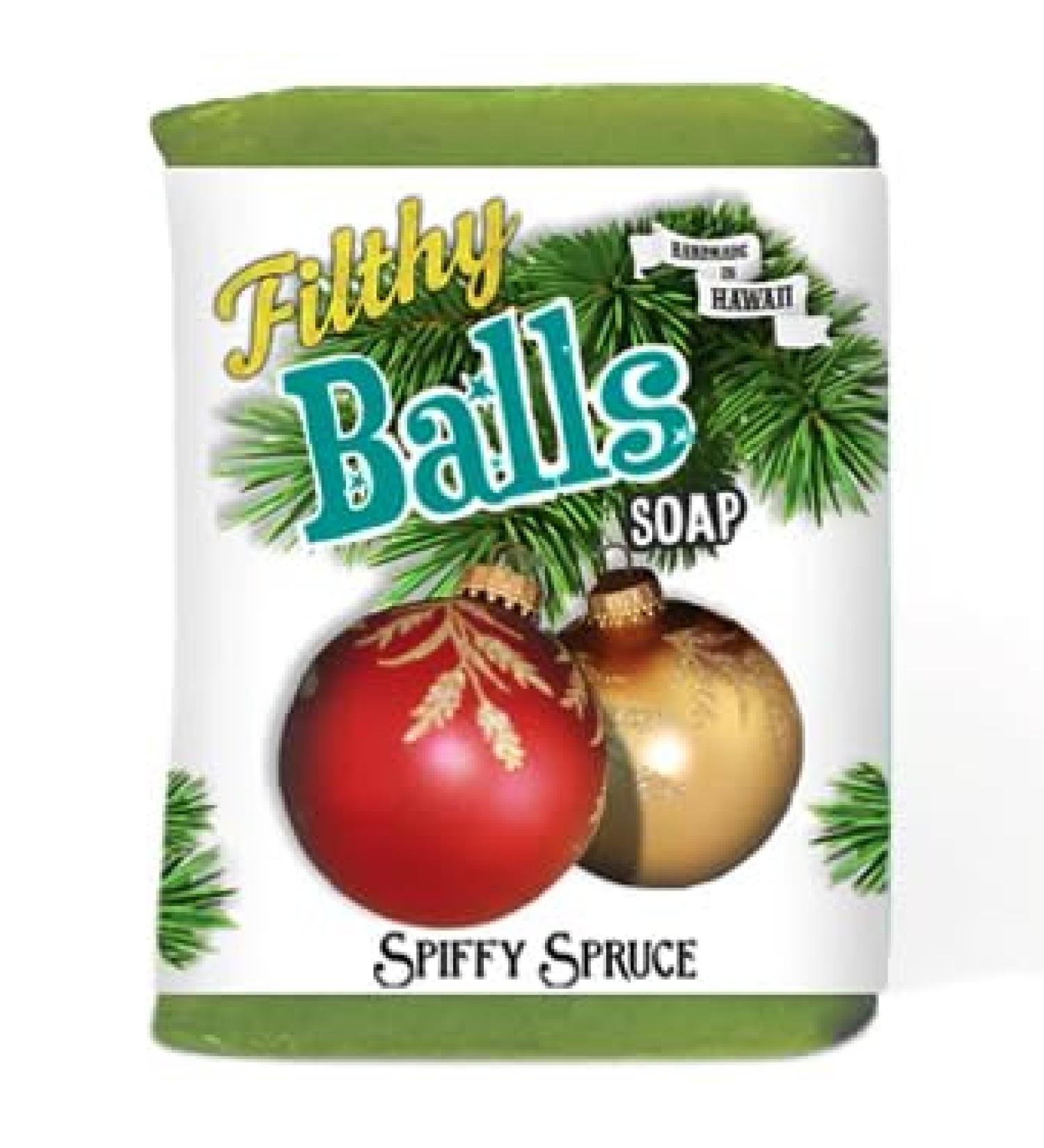 Buy Christmas Balls Soap - Spruce Scent | Seasonal Freshness & Fun | International Shipping - Buy Online on GoSupps.com