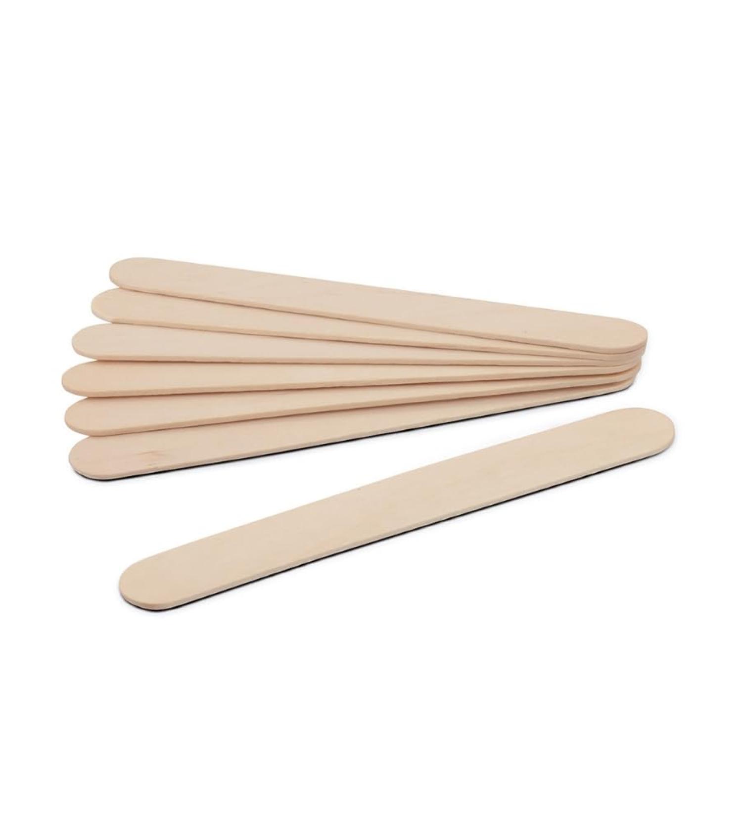 Pack of 50 Disposable Wooden Spatulas for Waxing - Affordable & Practical Supplies for Professionals - Buy Online on GoSupps.com
