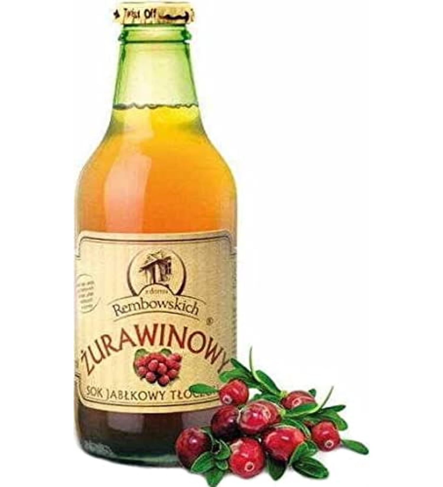 Rembowscy Rembowscy Cranberry Pressed Apple Juice 250ml