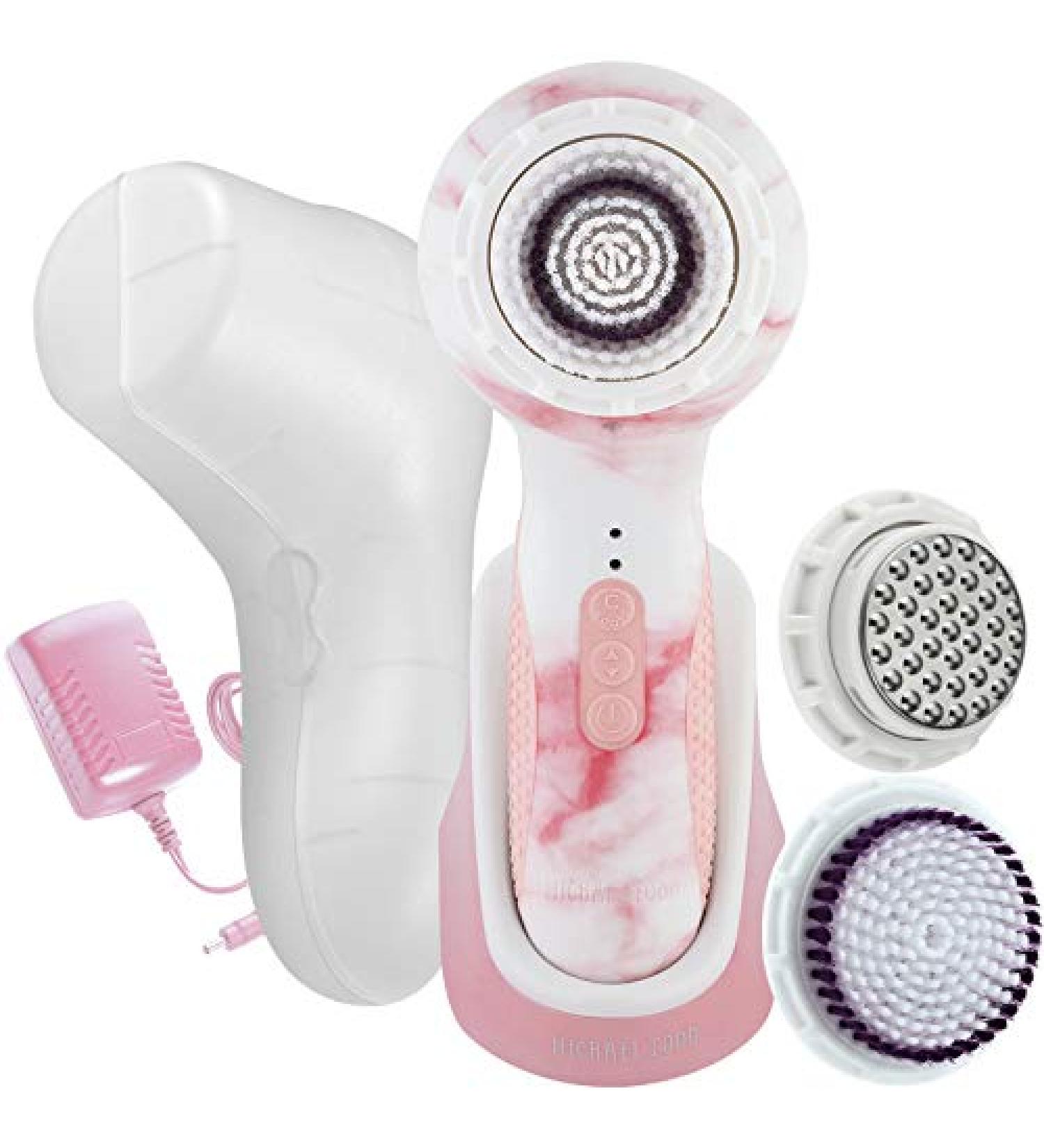 Michael Todd Beauty Soniclear Elite Facial Cleansing Brush System - 6-Speed Exfoliating Brush - Buy Online on GoSupps.com