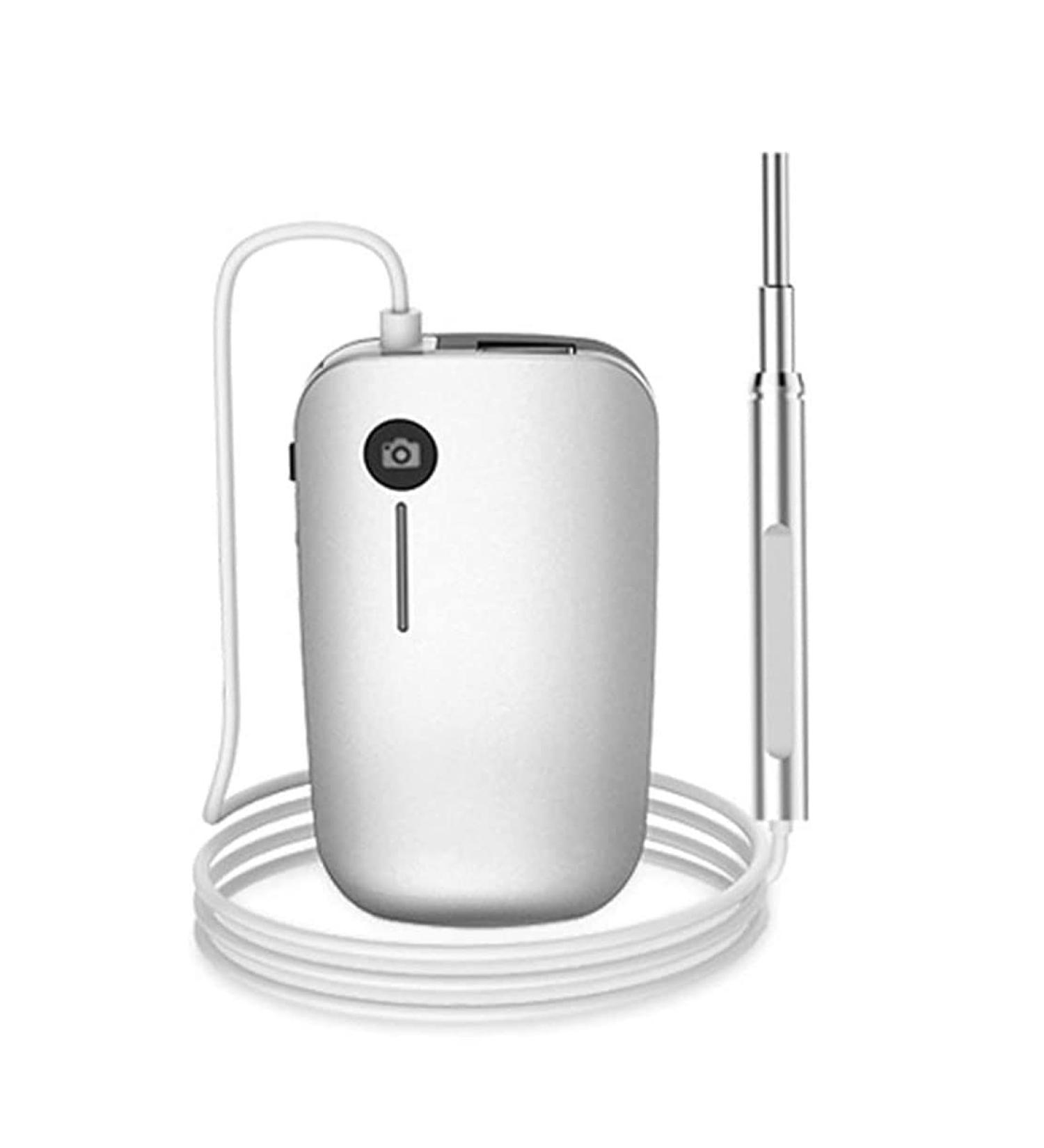 SMSOM OTOSKOK 100MP HD Ear Wax Removal Camera - 6 LED Lights & 3.9mm Ear Cleaner Tool - Buy Online on GoSupps.com