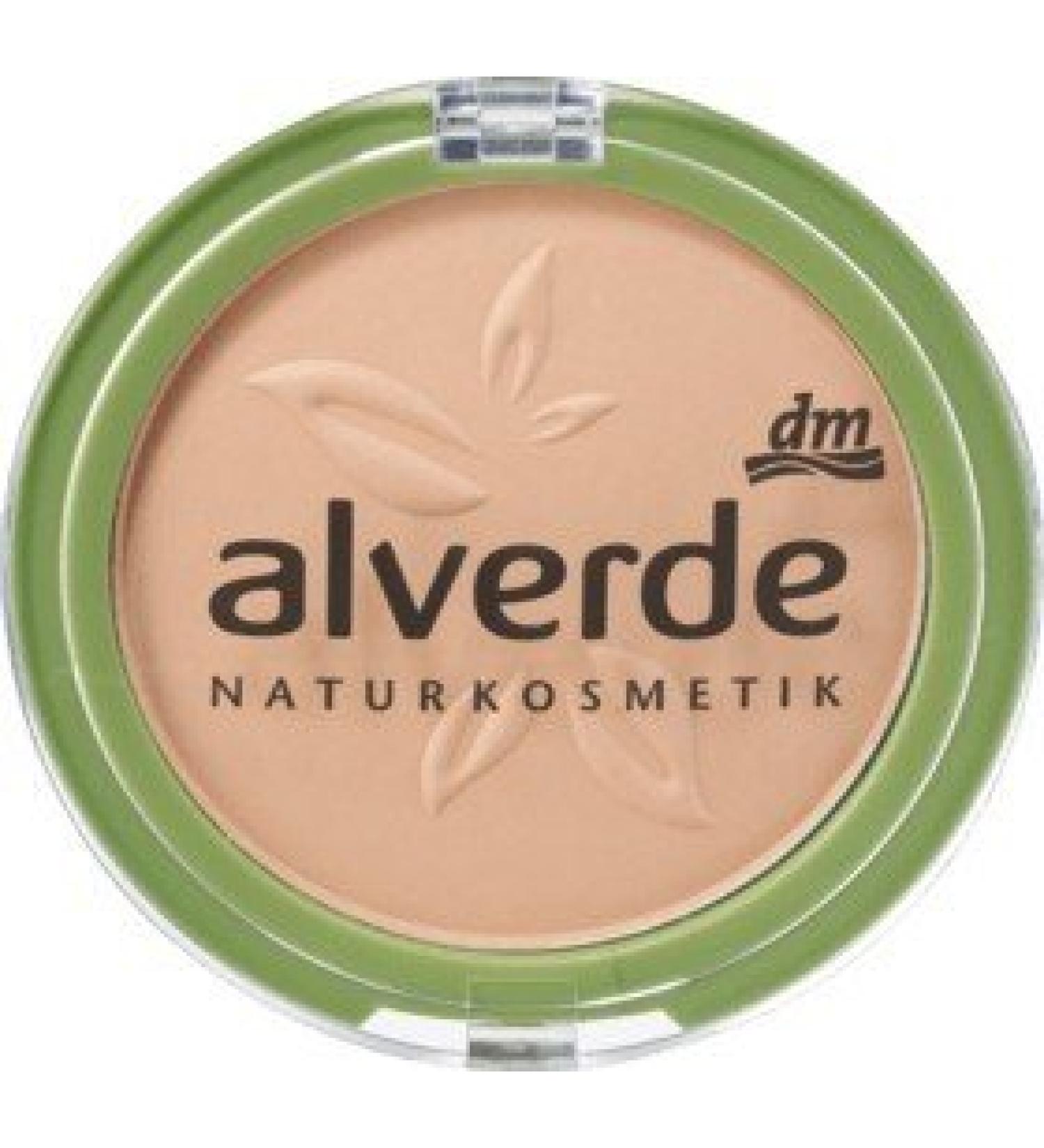 Alverde, Foundation, Make-up Powder Foundation, 20 velvet sand