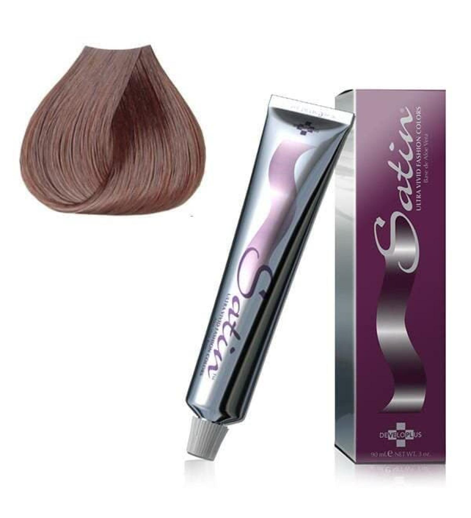 Developlus Satin Ultra Vivid Fashion Hair Color - #7 Mocha Blonde 3 oz.