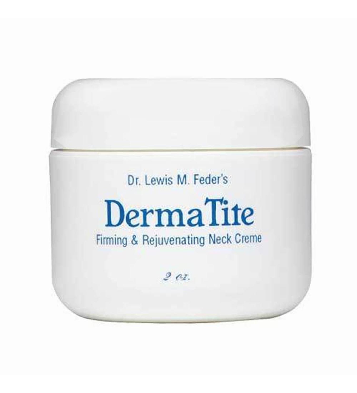 DermaTite Firming & Rejuvenating Neck Cream - Biologic Solutions | Anti-Aging Tightening & Hydrating | International Shipping Available - Buy Online on GoSupps.com