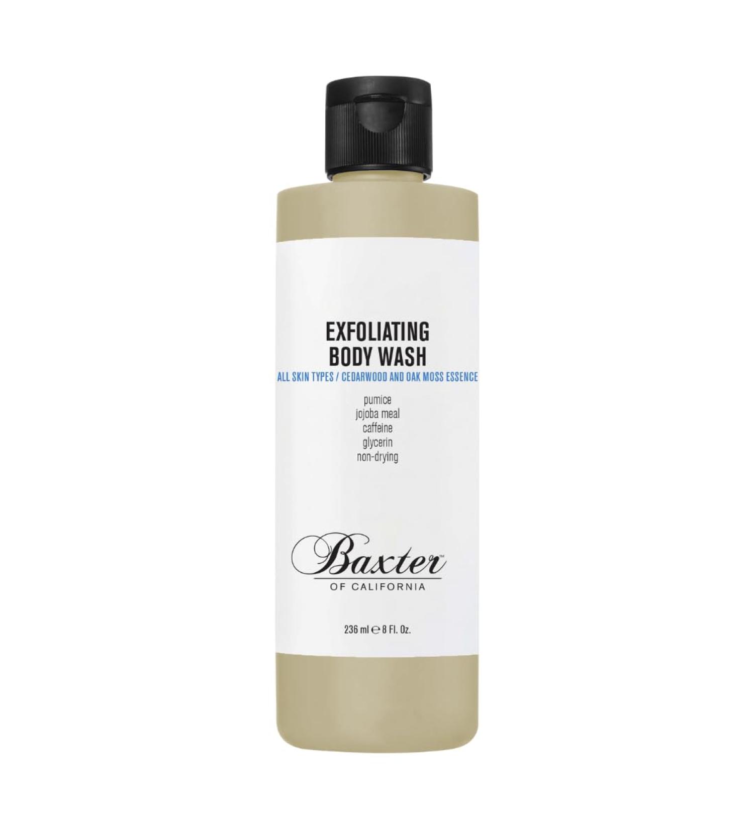 Baxter of California Exfoliating Body Wash - Pumice & Jojoba Meal 8 oz | Premium Skincare for All Skin Types - Shop Internationally - Buy Online on GoSupps.com
