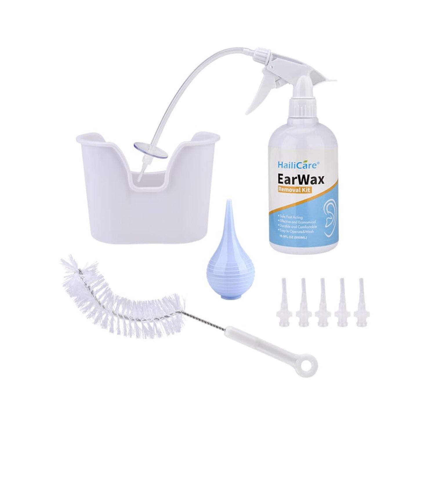 Ear Rinse Kit - Gentle Ear Wax Cleaner for Effective Cleaning - Buy Online on GoSupps.com