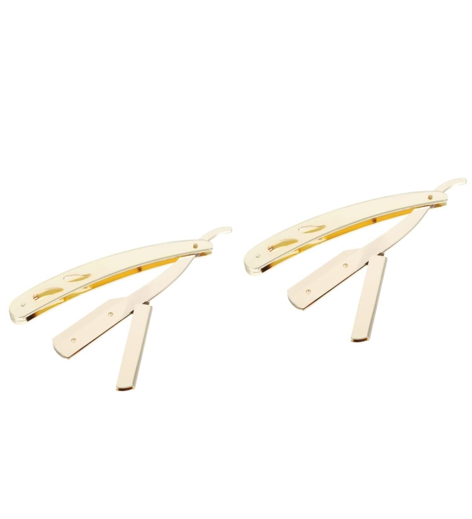 Fomiyes 2 STK Men's Razor Blades & Beard Trimmer - Stainless Steel Hair Cutting Tool for Precision Shaving - Buy Online on GoSupps.com