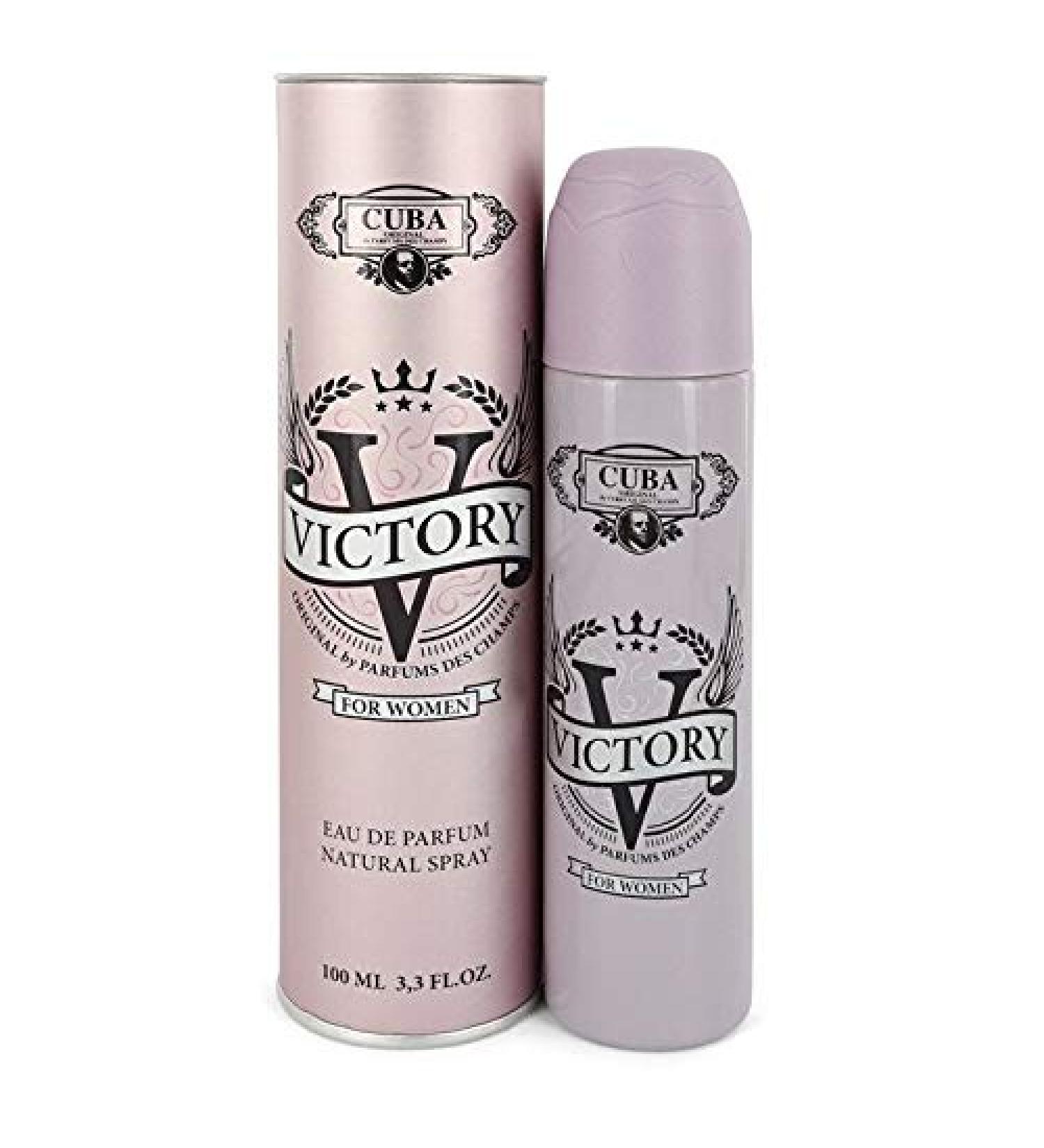 Cuba Victory Women's Cologne Eau de Parfum Spray 3.3 Fl.Oz