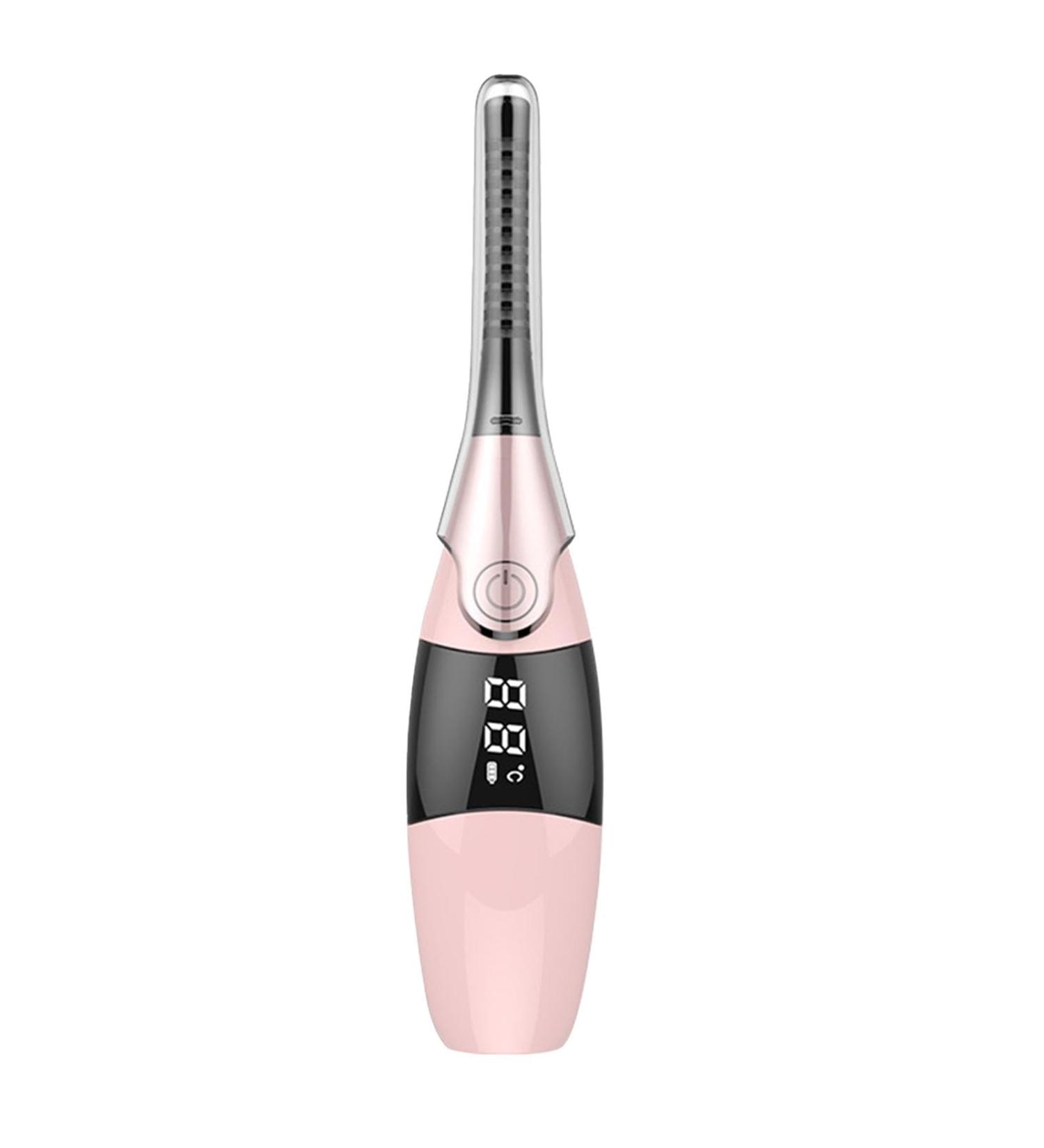 Heated Eyelash Curler - USB Heating Electric Eyelash Curler Wand Heated Eyelash Curler | Warm Eyelash Perms for Multiple Uses Pine Eyelash Curler with Safe Preheating Pre Pink - Buy Online on GoSupps.com