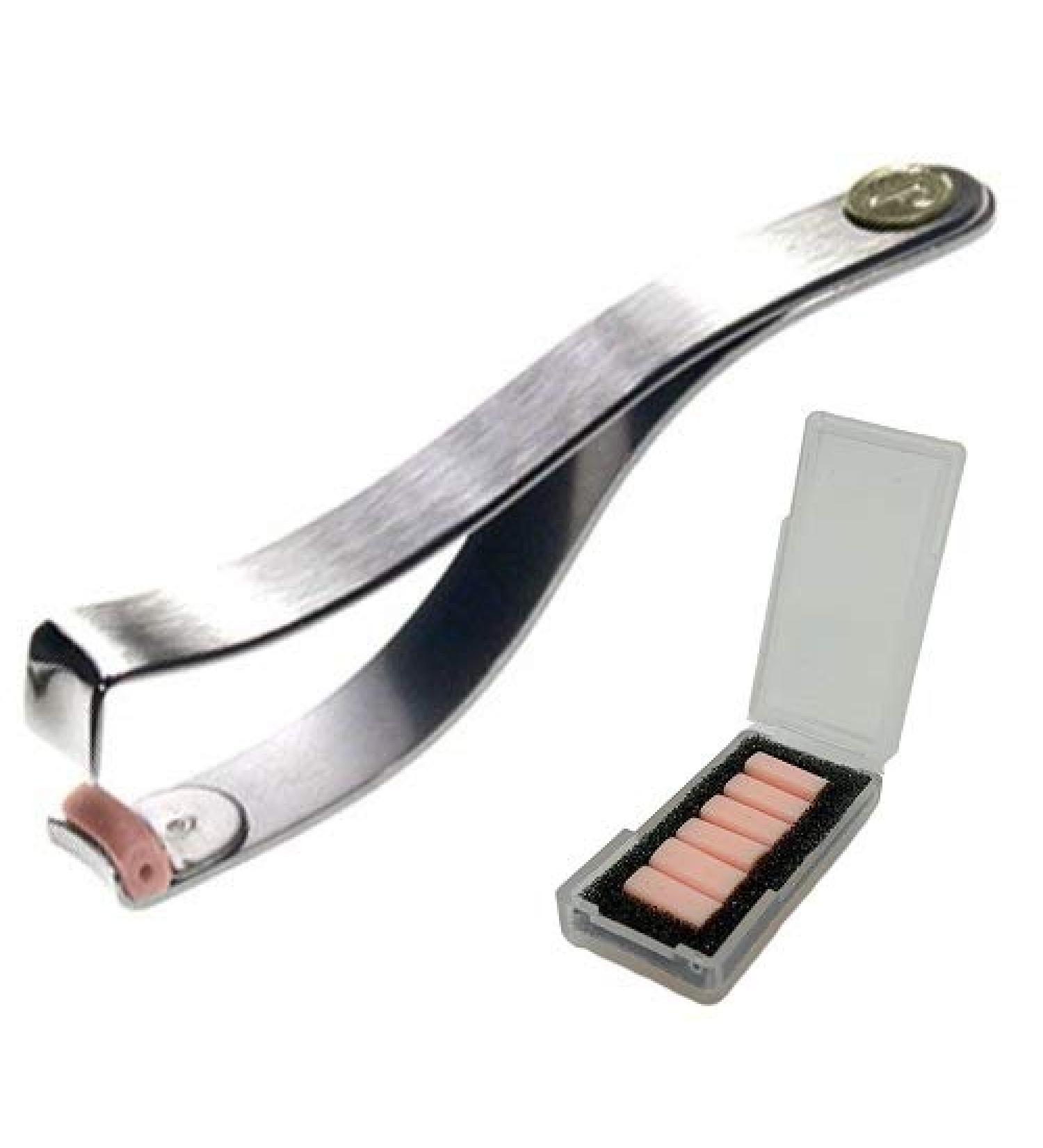 Preo Prima Shogyo Japanese Partial Eyelash Curler - Inner & Outer Corner Precision Lash Curl Up Tool | Made in Japan w/ 6 Replacement Rubber - C-2000 - Buy Online on GoSupps.com