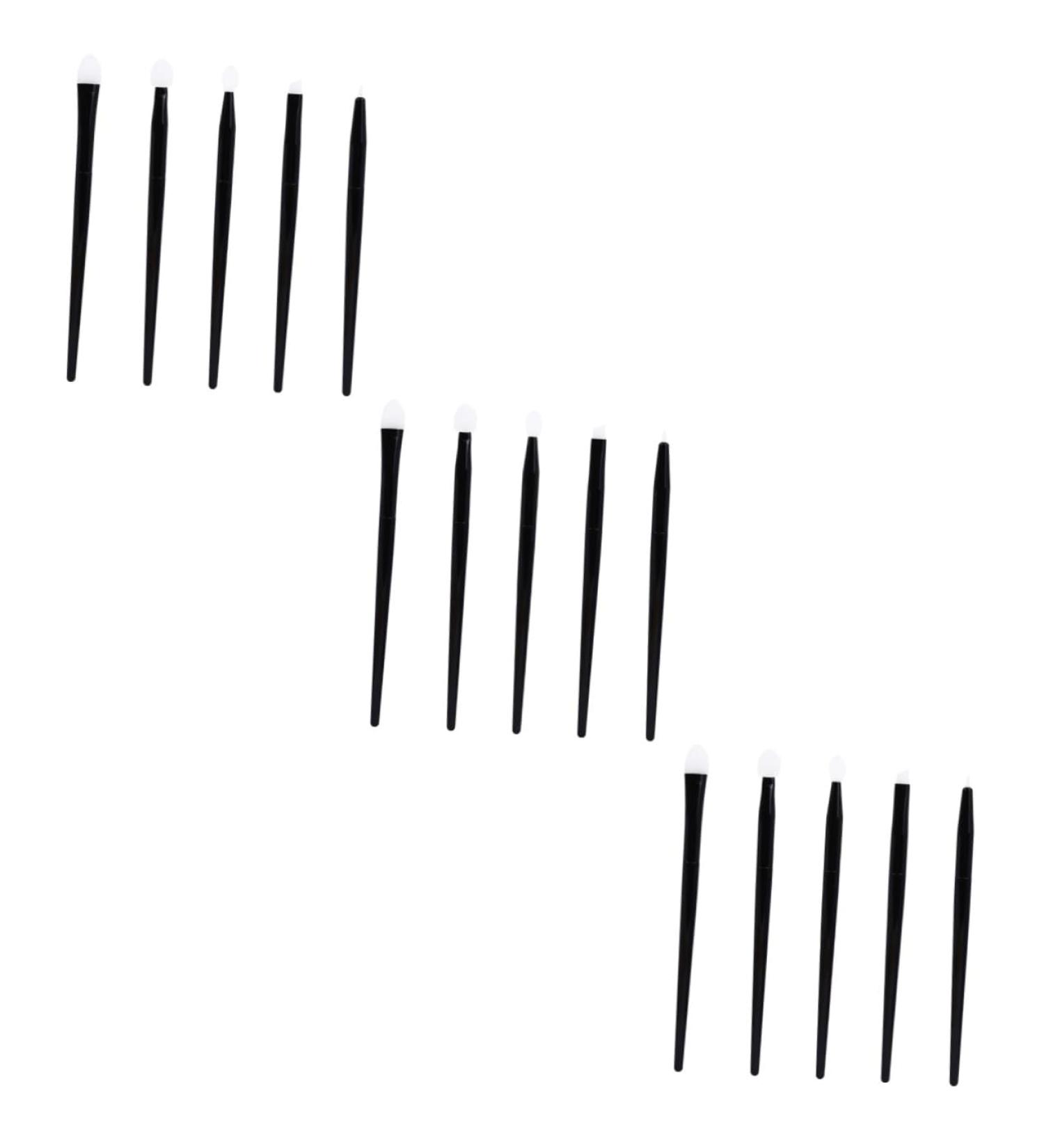 Beavorty 3 Sets Silicone Makeup Brush Silicone Lip Scrubber Silicone Eye Brush Small Makeup Brush Travel Makeup Brush Lip Gloss Rosy Lips Cream Separator Miss Cosmetic Brush Make up - Buy Online on GoSupps.com