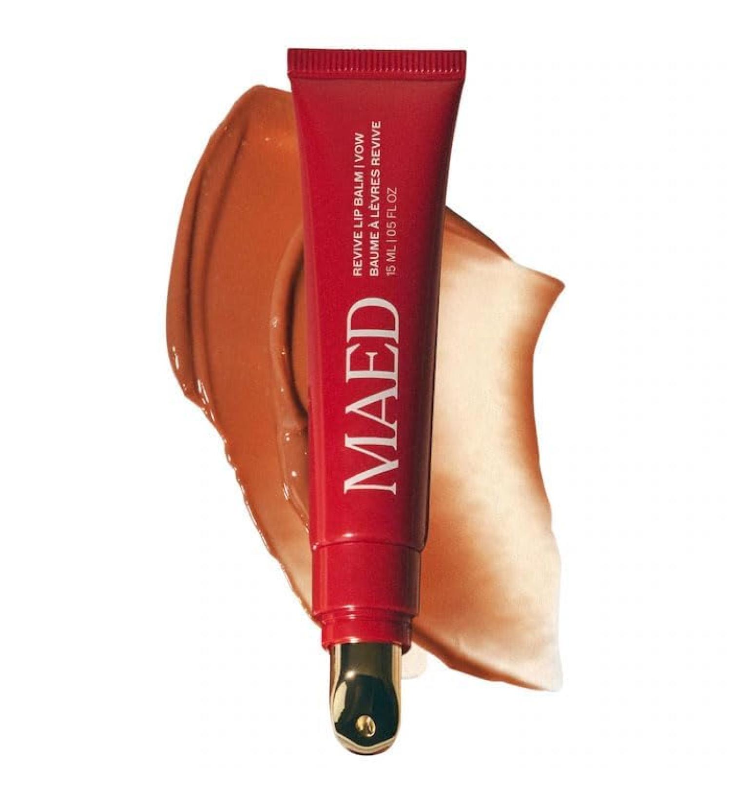 Revive Lip Balm for Barrier Repair - Hydrating Nourishing & Restorative Lip Treatment - Soothes Heals and Protects Dry or Chapped Lips - Color: Vow - (soft nude with beige undertones) - Buy Online on GoSupps.com