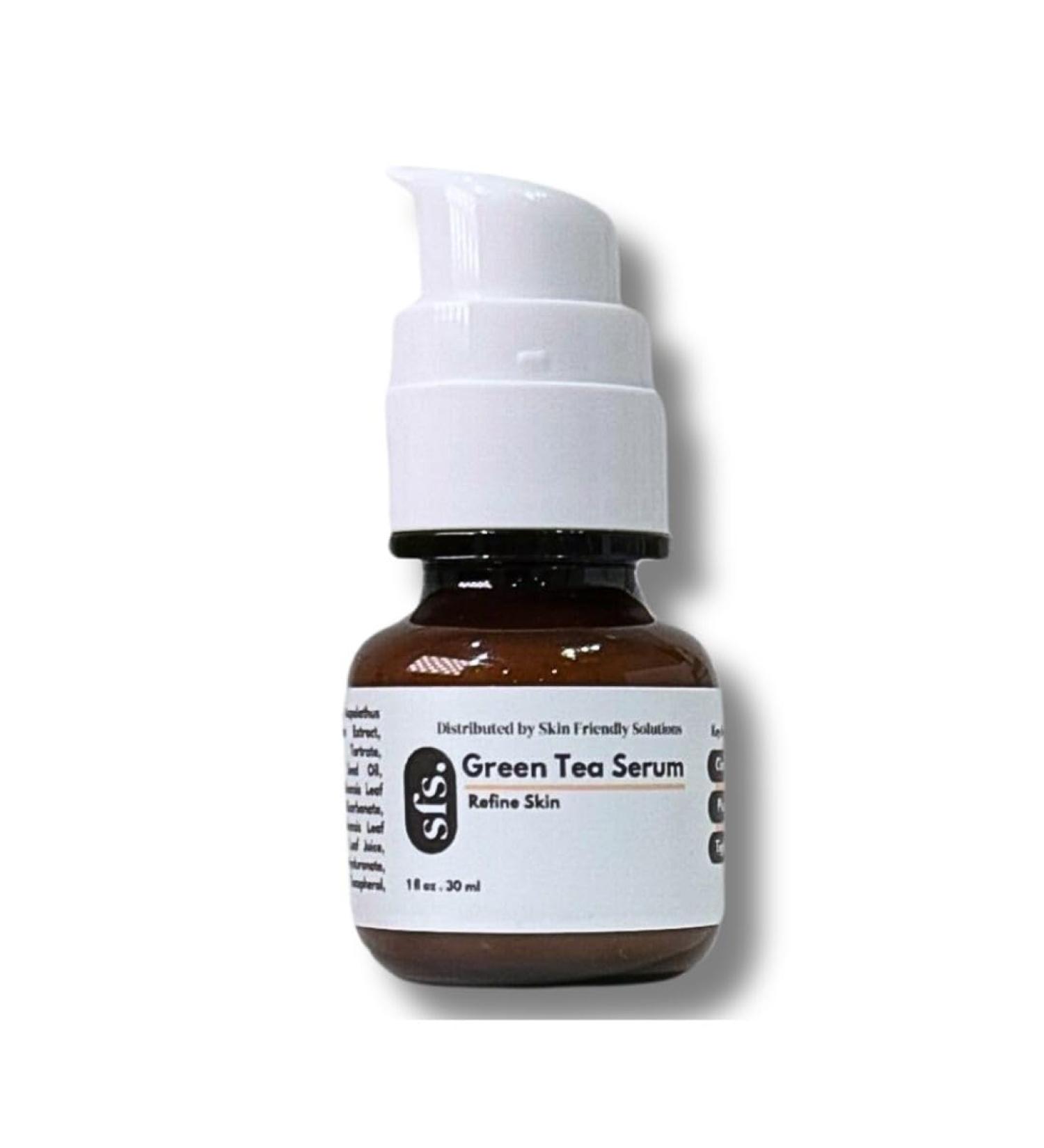 Clarifying Green Tea Hyaluronic Acid Serum | Niacinamide | Skin Repairing Face Serum for Red Light Therapy - International Shipping - Buy Online on GoSupps.com