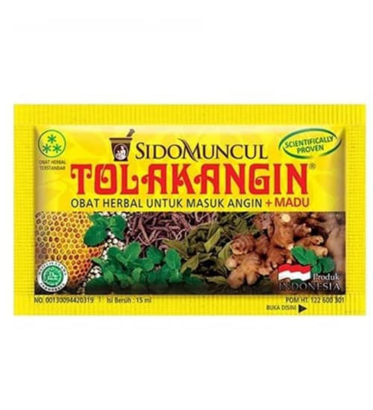 Herbal Syrup with Honey - Tolak Angin (36 sachets x 15 ml)