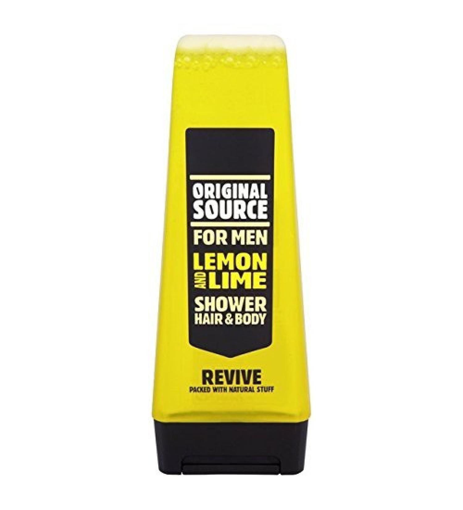 Original Source Mens Lemon and Lime Revive Shower Gel 250ml