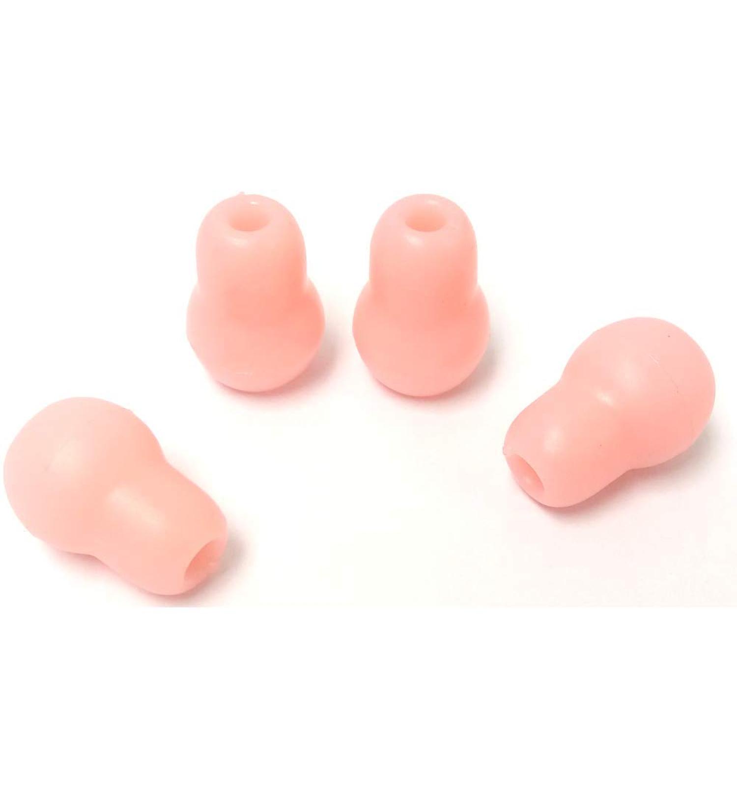4 Olives Snap Eartips Earplug Pink Color for Littmann  ADC  Prestige  MDF  Riester