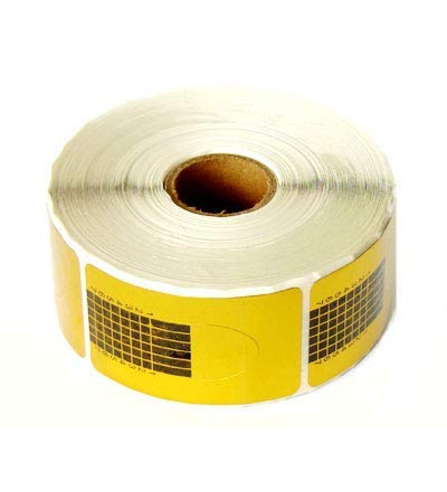 Profico Nail Template Modeling Stencil - 500 Self-Adhesive Gel & Acrylic Nail Extensions - Yellow 5Tieb - Perfect for DIY Nail Art - Buy Online on GoSupps.com