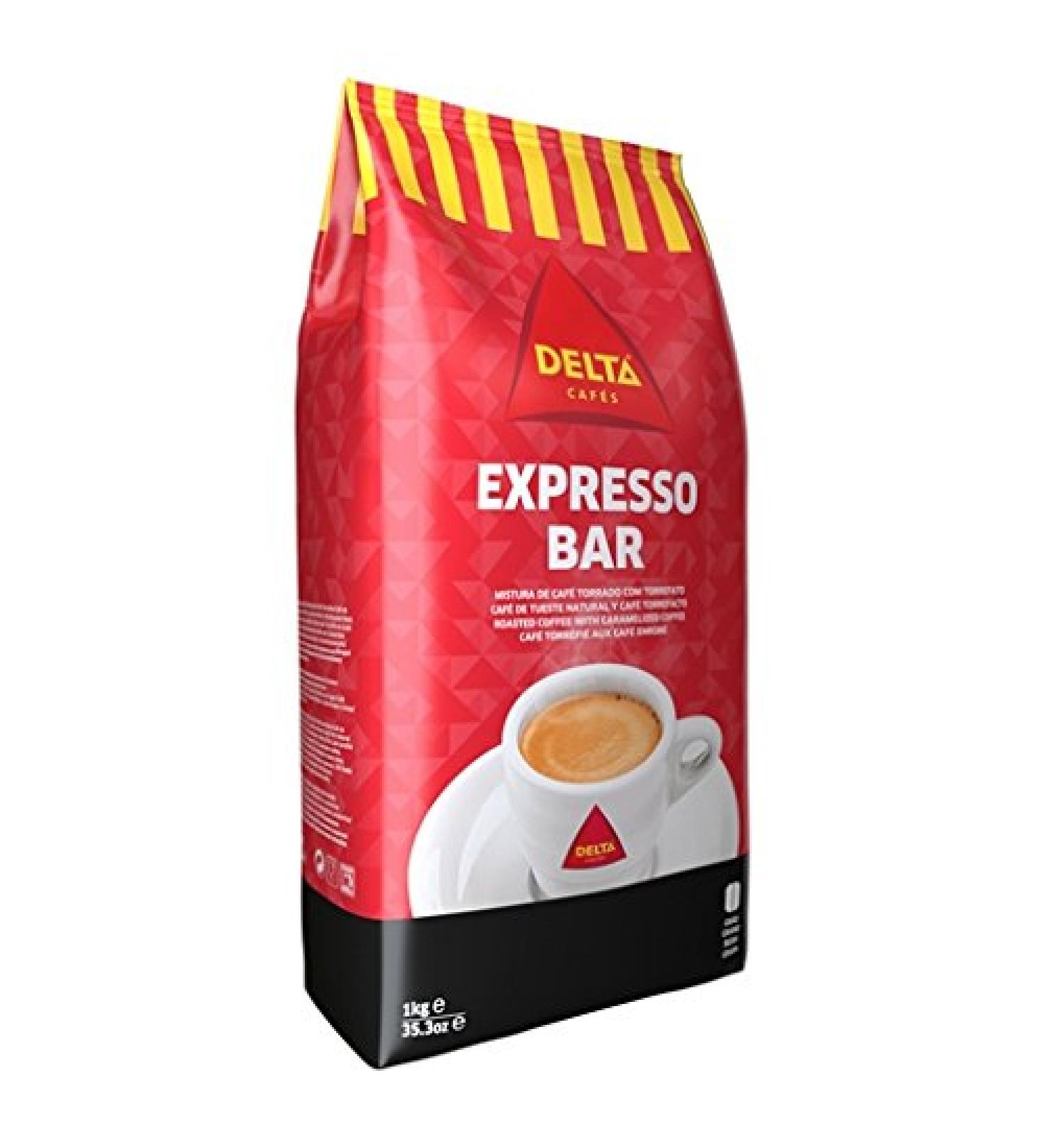 Grains de caf d licieux Portugais - Delta Expresso Bar (6x1 kg)