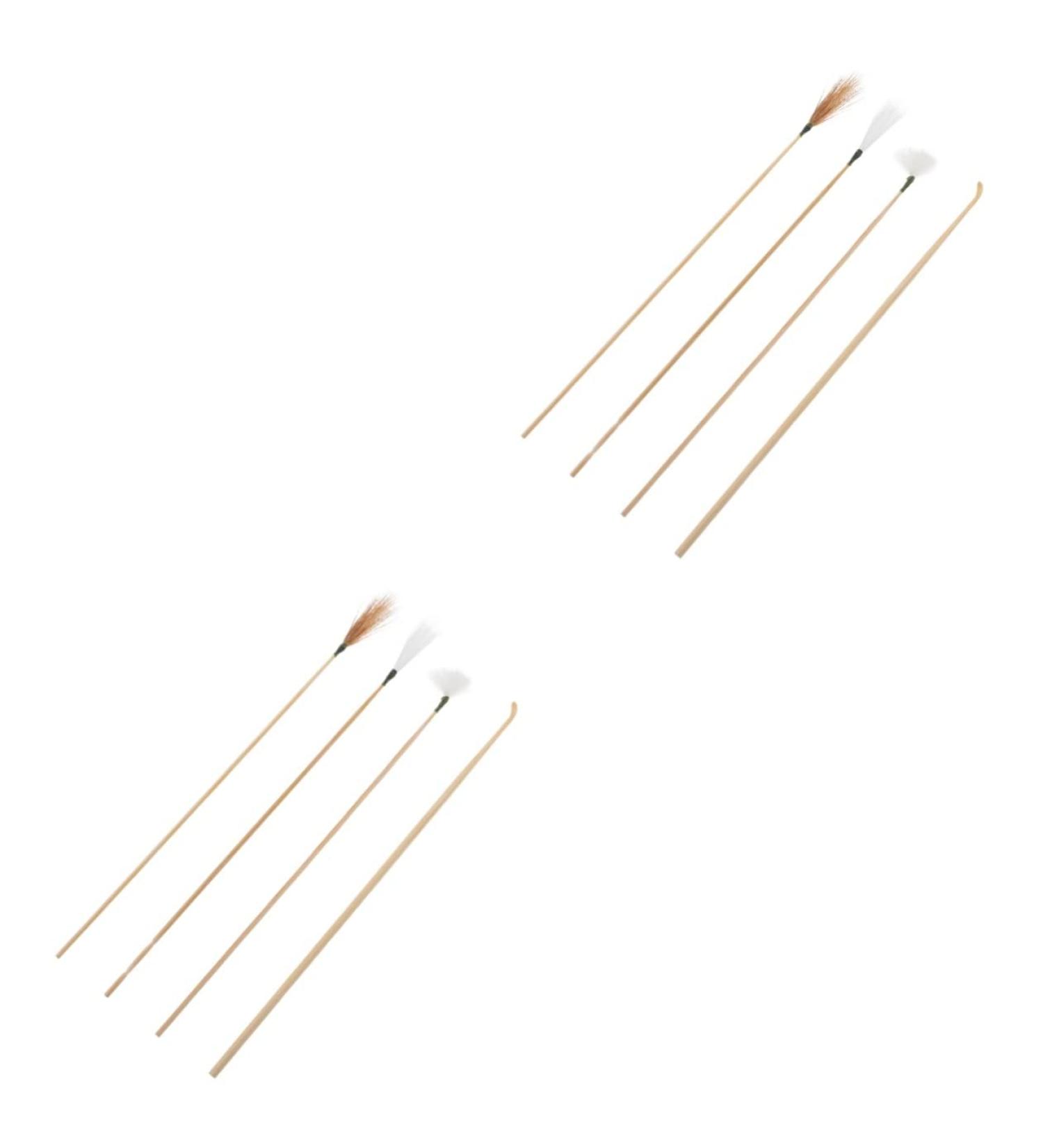 Healeved Ear Cleaning Kit - 2 Sets Bamboo Silver Needle Ear Cleaning Tools - 18.5x0.5cm - Household Ear Care Set - Buy Online on GoSupps.com