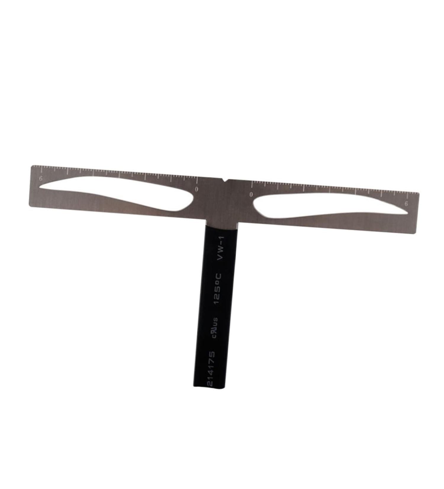 Didiseaon Eyebrow Drawing Tool Brow Stencils Three-point Eyebrow Ruler Template With Box Mold - Buy Online on GoSupps.com