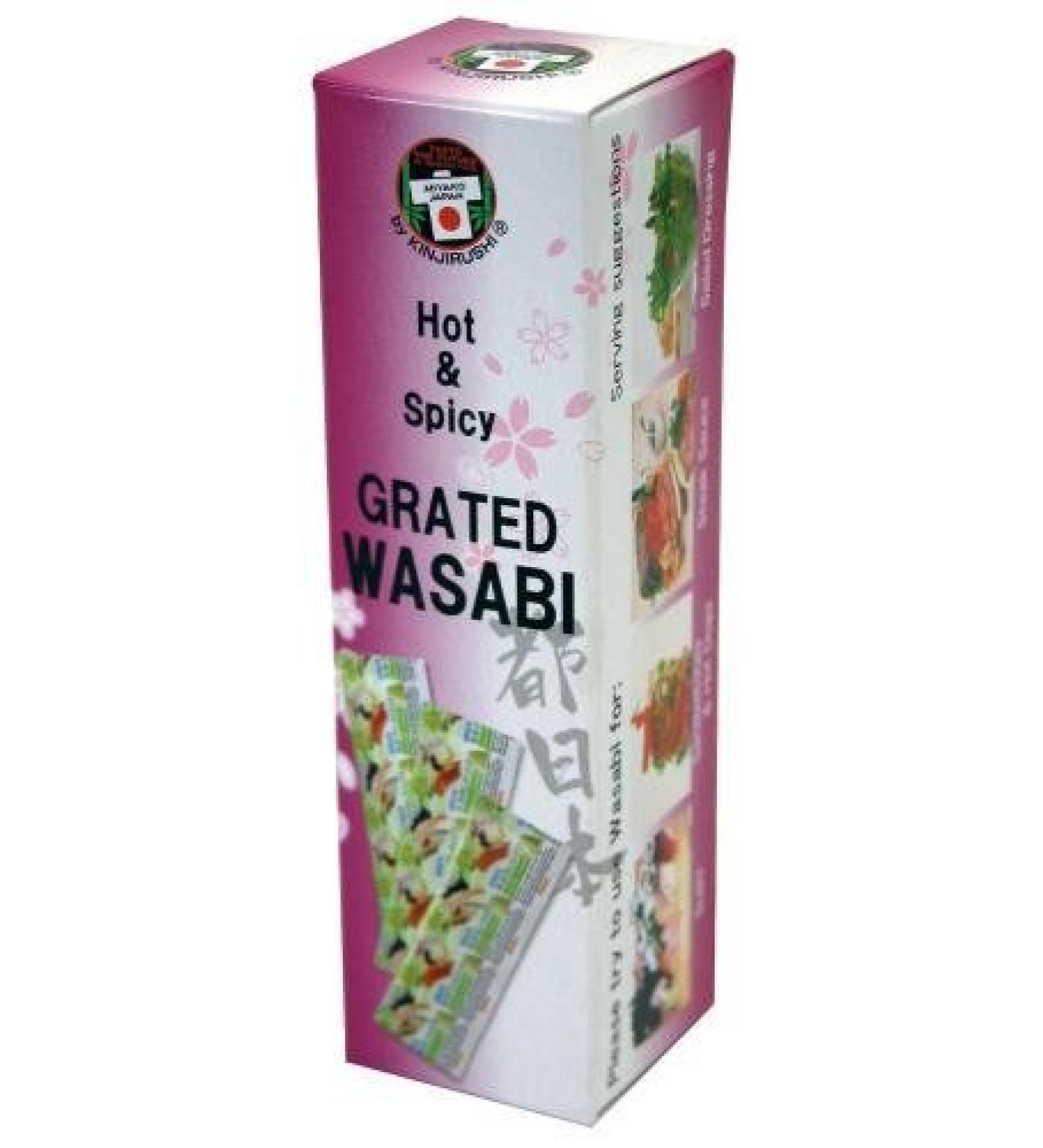 Miyako Wasabi Paste green pack of 12 (12 x 25 g tube)