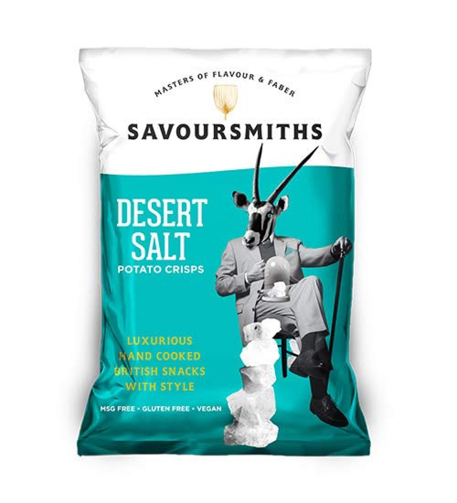 Savoursmiths Desert Salt Potato Crisps, 150g