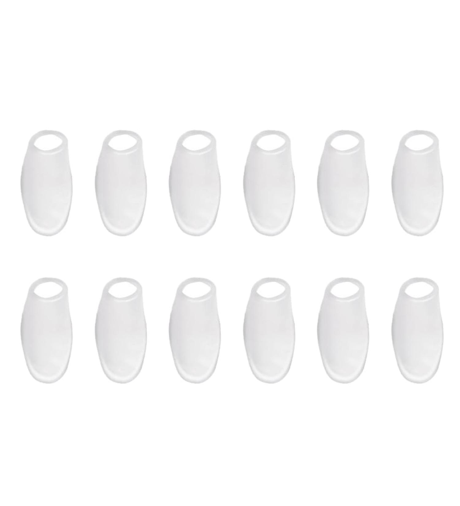 Mobestech 6 Pairs Silicone Toe Separator & Bunion Protector - Hallux Straighteners & Big Toe Spacers for Foot Comfort - Buy Online on GoSupps.com