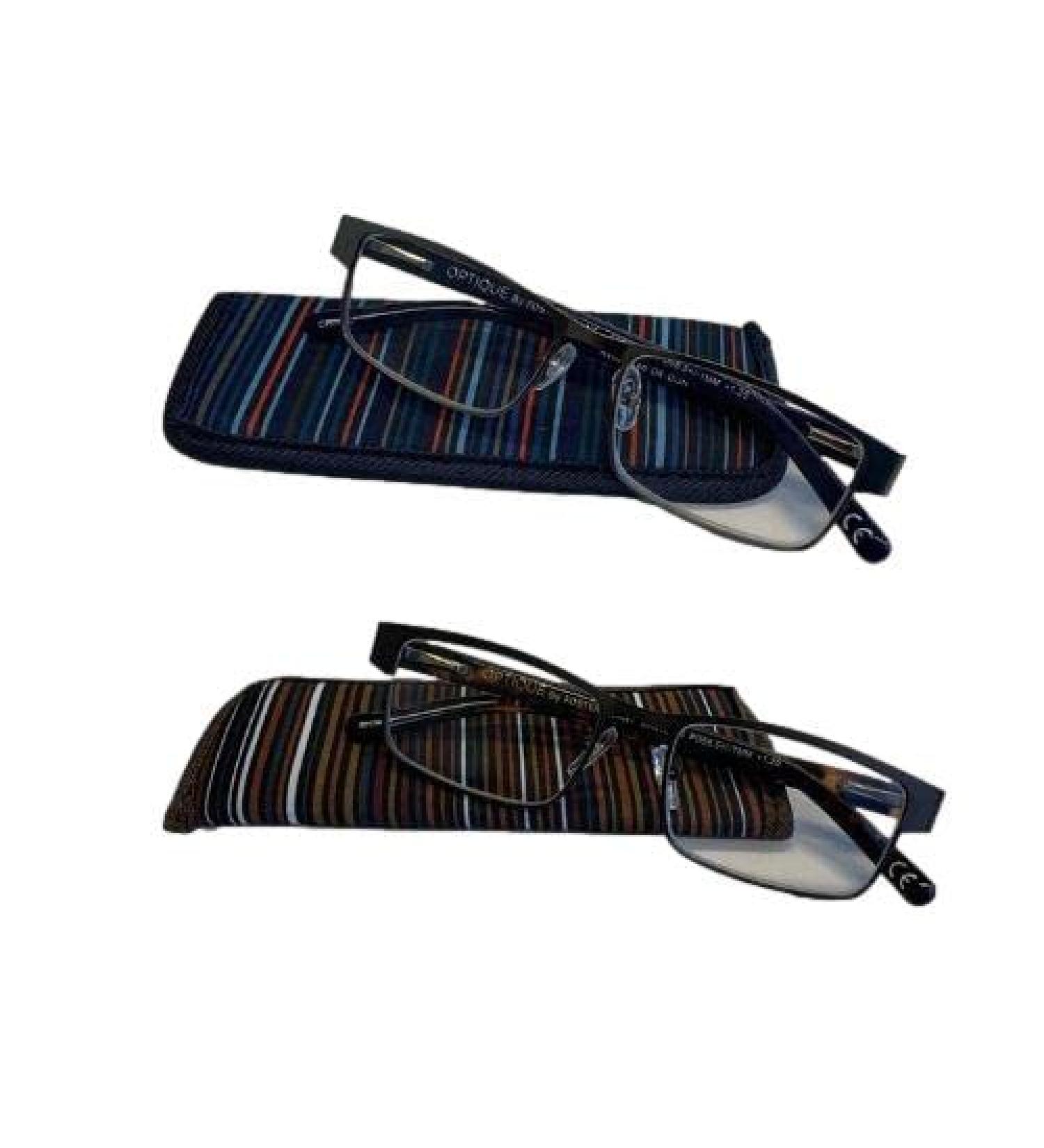 Foster Grant Lot of 2 Optique Reading Glasses Leo +1.25 with Case - New International Shipping - Buy Online on GoSupps.com