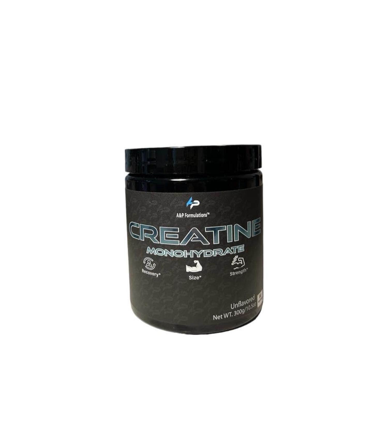 A&P Formulations - CREATINE Monohydrate 60 Servings(5g per Servings)