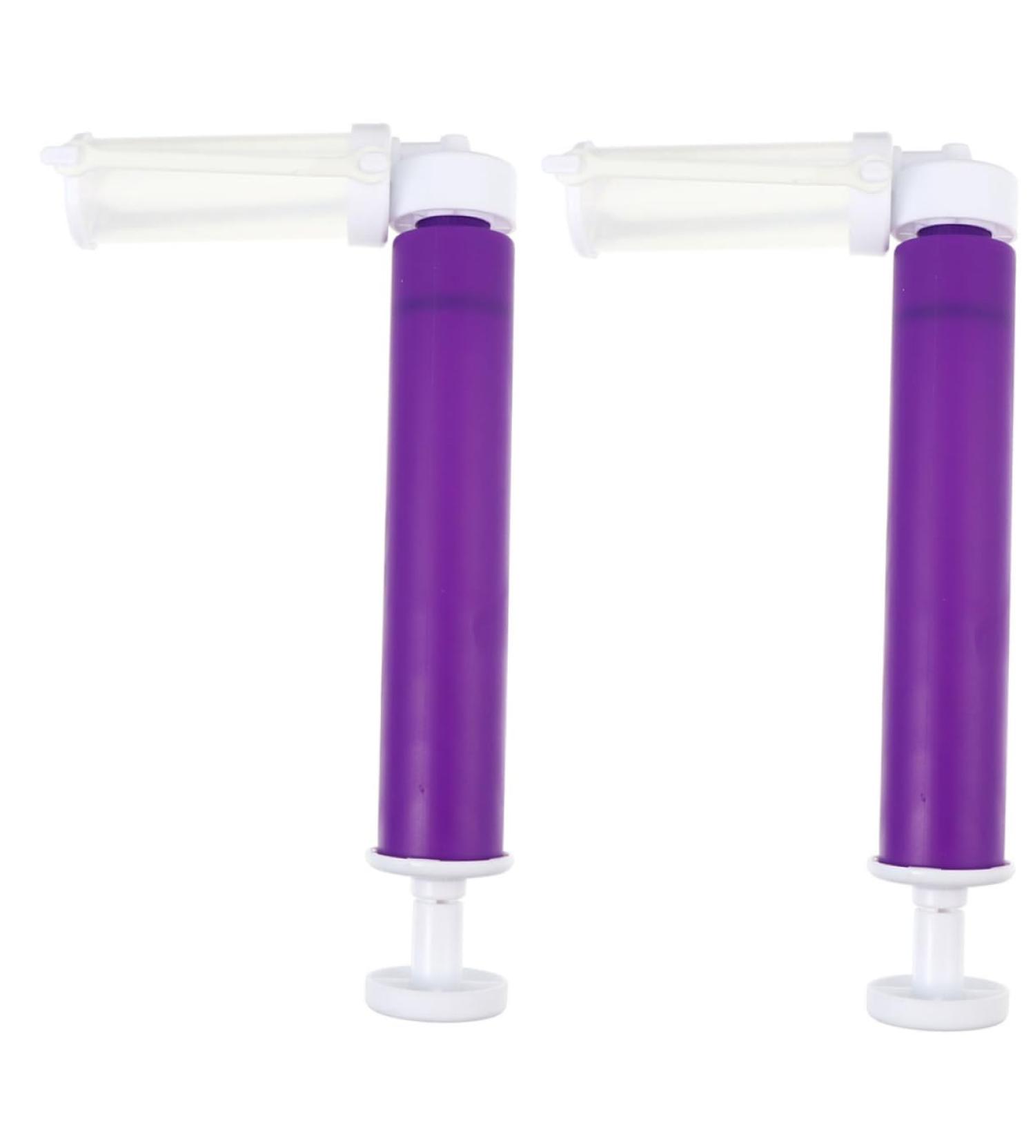 CRAFTHROU 2pcs Cake Sprayer Cake Coloring Spray Manual Cake Coloring Airbrush Cake Pump Sprayer Plastic Purple - Buy Online on GoSupps.com