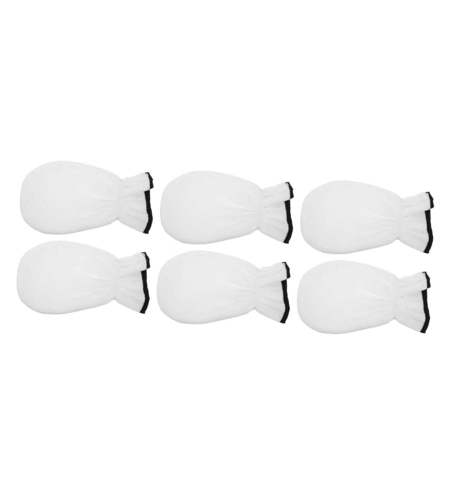 FRCOLOR 3 Pairs Wax Essential Oil Gloves Moisturizing Mitts Bath Mitt Heat Preservation Mitten Wax Work Gloves Essential Oil Spa Mittens Spa Gloves Flannel White Miss Care Warm Wax - Buy Online on GoSupps.com