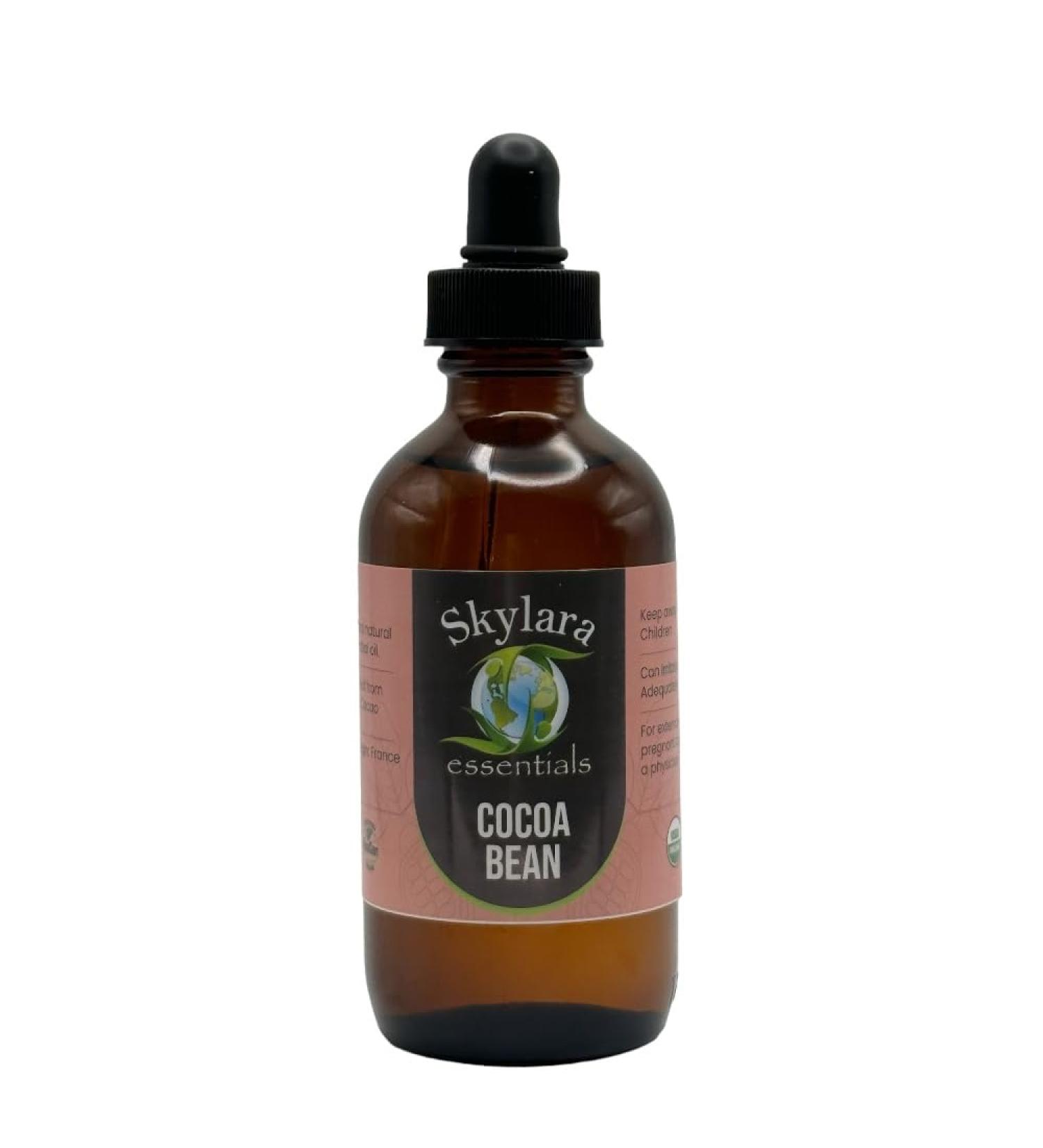 Organic Cocoa Bean Essential Oil (Chocolate) - Pure Aromatic and Rich | Natural Chocolate Scent for Aromatherapy (4oz) Cocoa 4 Fl Oz (Pack of 1) - Buy Online on GoSupps.com