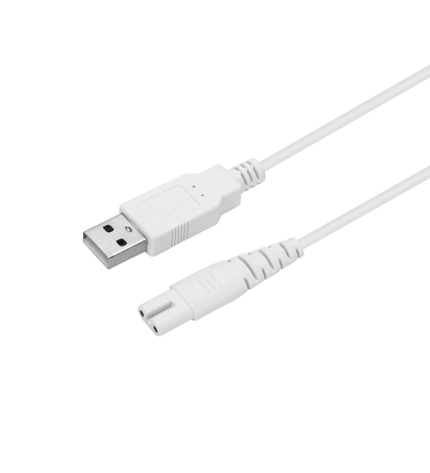 USB Charging Cable for Fairywill, MOSPRO, Nicefeel Water Flossers - 1 Pack White - Buy Online on GoSupps.com