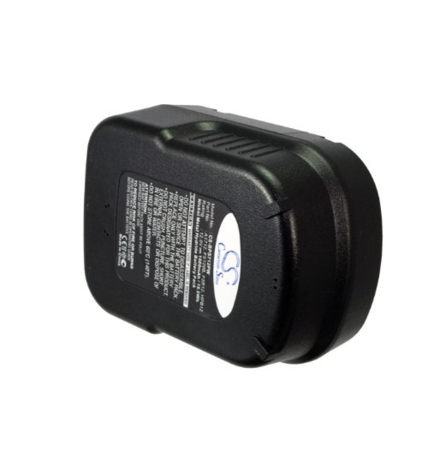 Battery Replacement for Firestorm FS1800JS FS1802D FS1800D-2 FS1806CSL FS1202BN FS1400D-2 FS18FL B12 FSB12 A18 NST2118 FSB18 FS120B FS140BX FS180BX FS18BX