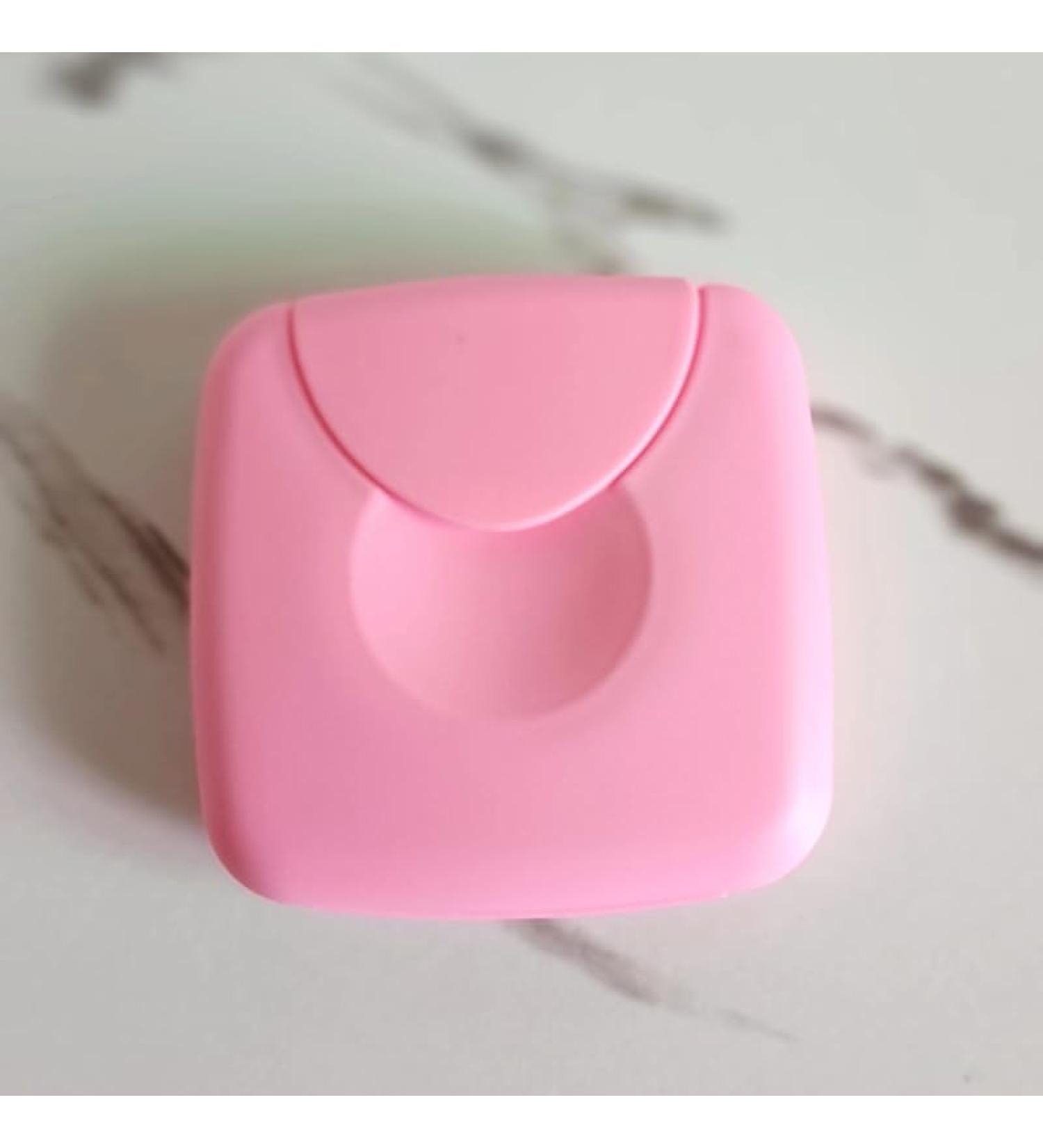 Portable Tampons Storage Container - Travel-Friendly Pad Box for Women - Pink Tampons Donor SBOX - Buy Online on GoSupps.com
