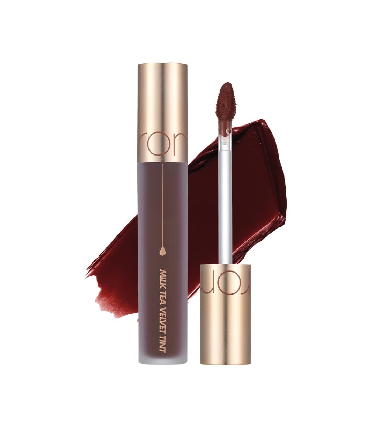 rom&nd MILK TEA VELVET TINT | MLBB Matte Liquid Lipstick | Super Stay Matte Ink - 09 BLACK TEA - Buy Online on GoSupps.com